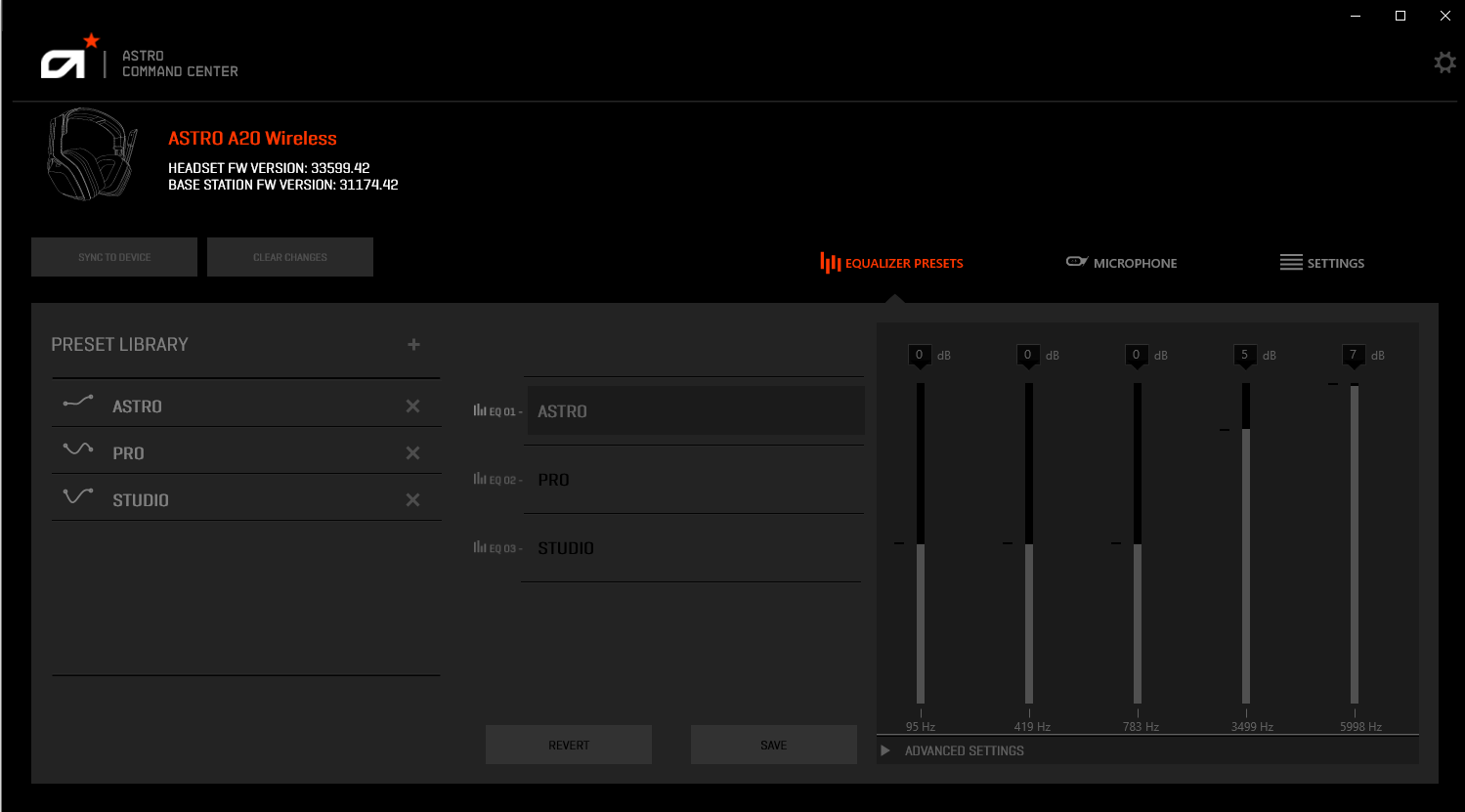 Astro Command Center screenshot