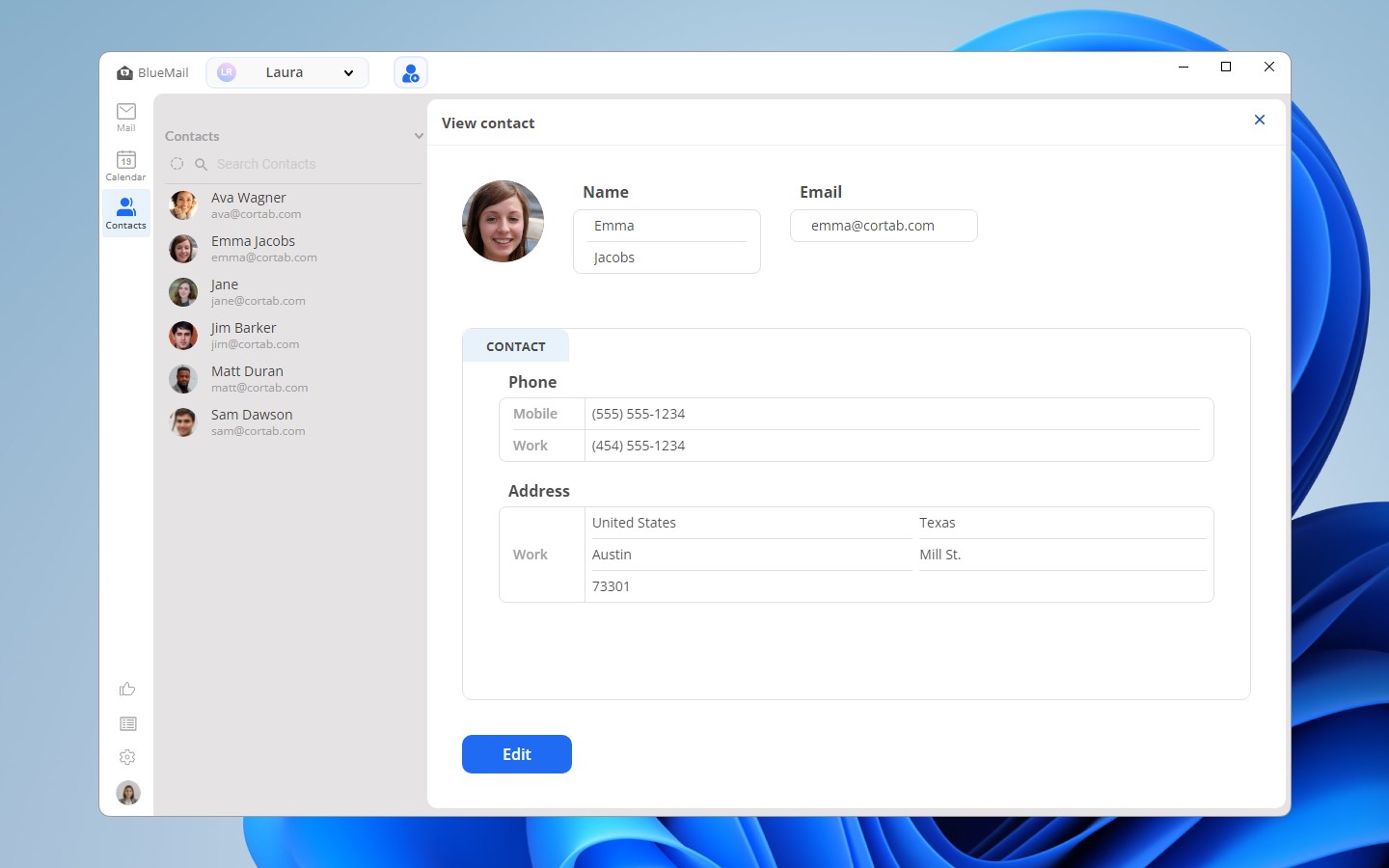 Blue Mail - Email & Calendar screenshot