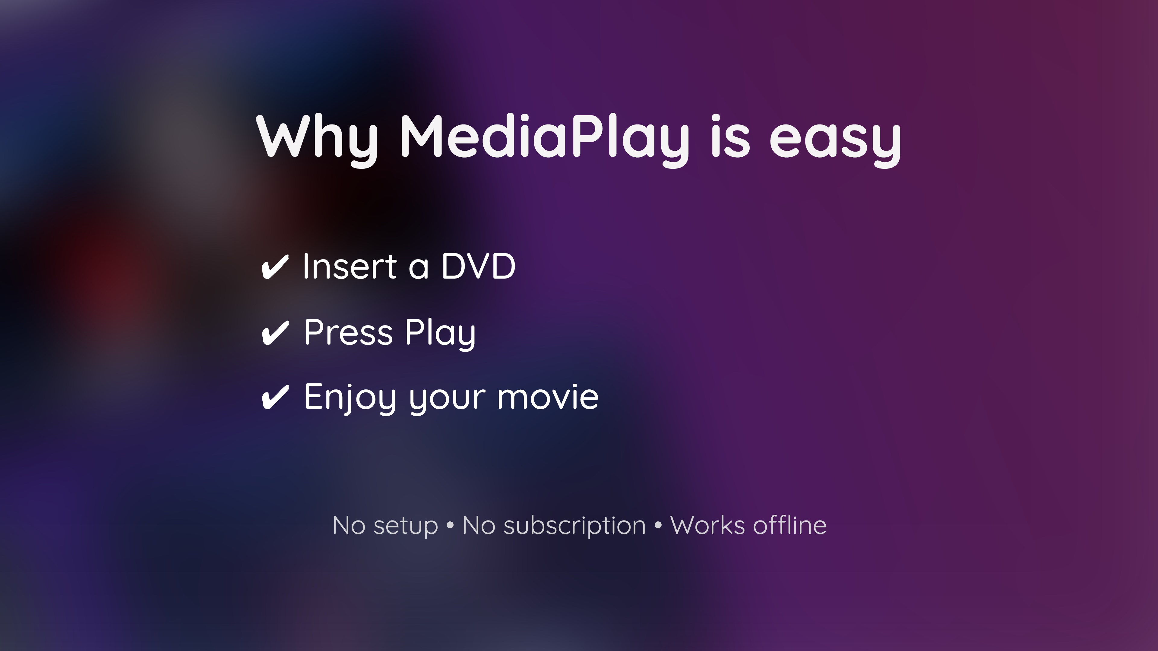 MediaPlay DVD Player – Play DVDs & More screenshot