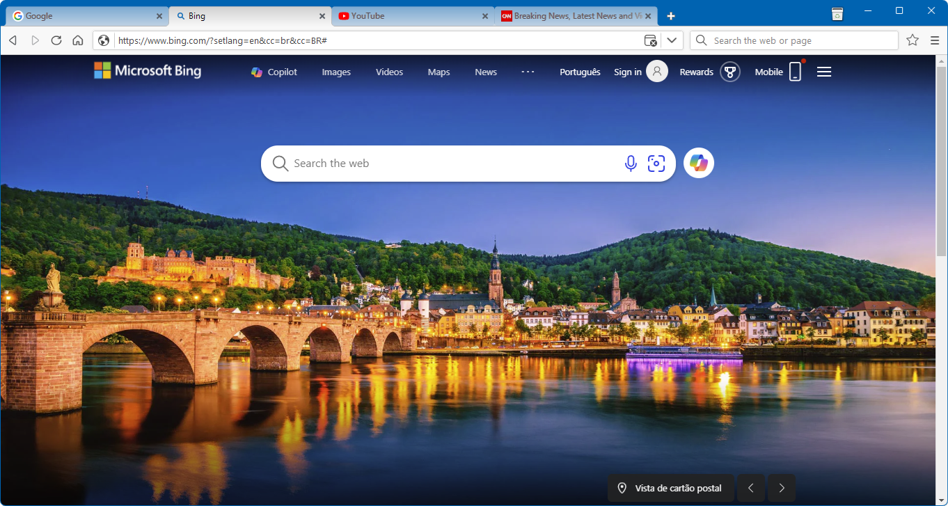 Web Explorer screenshot