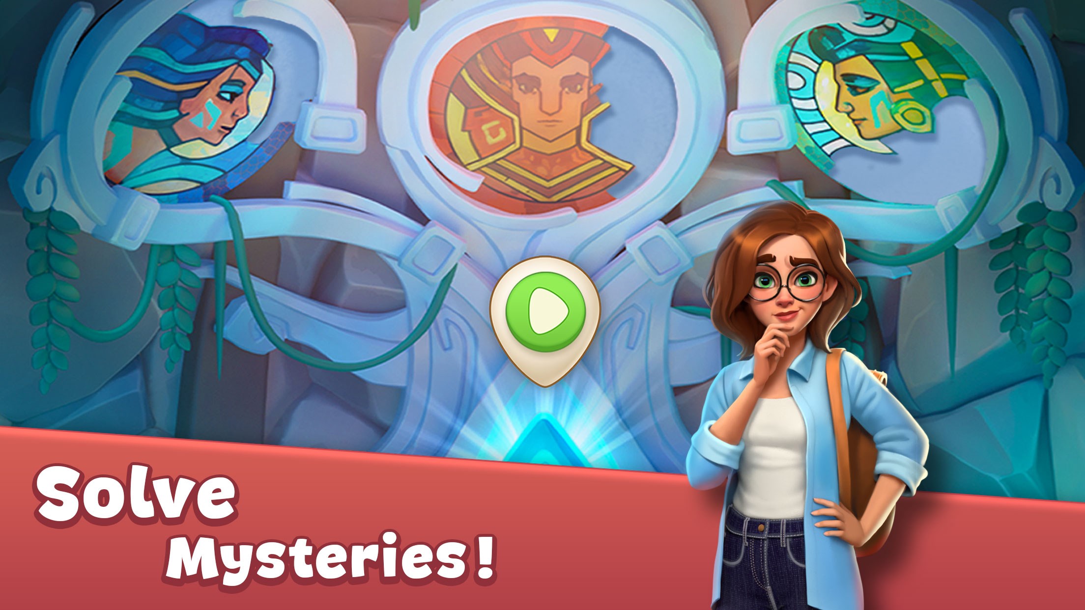 Cradle of Maya: Match 3 Adventure screenshot