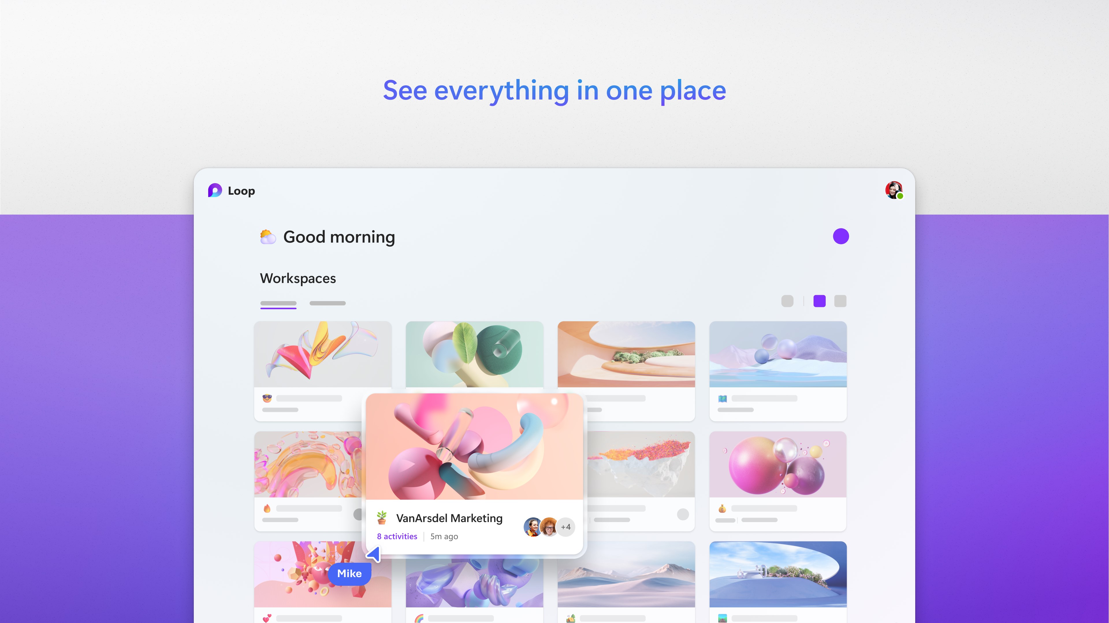 Microsoft Loop screenshot