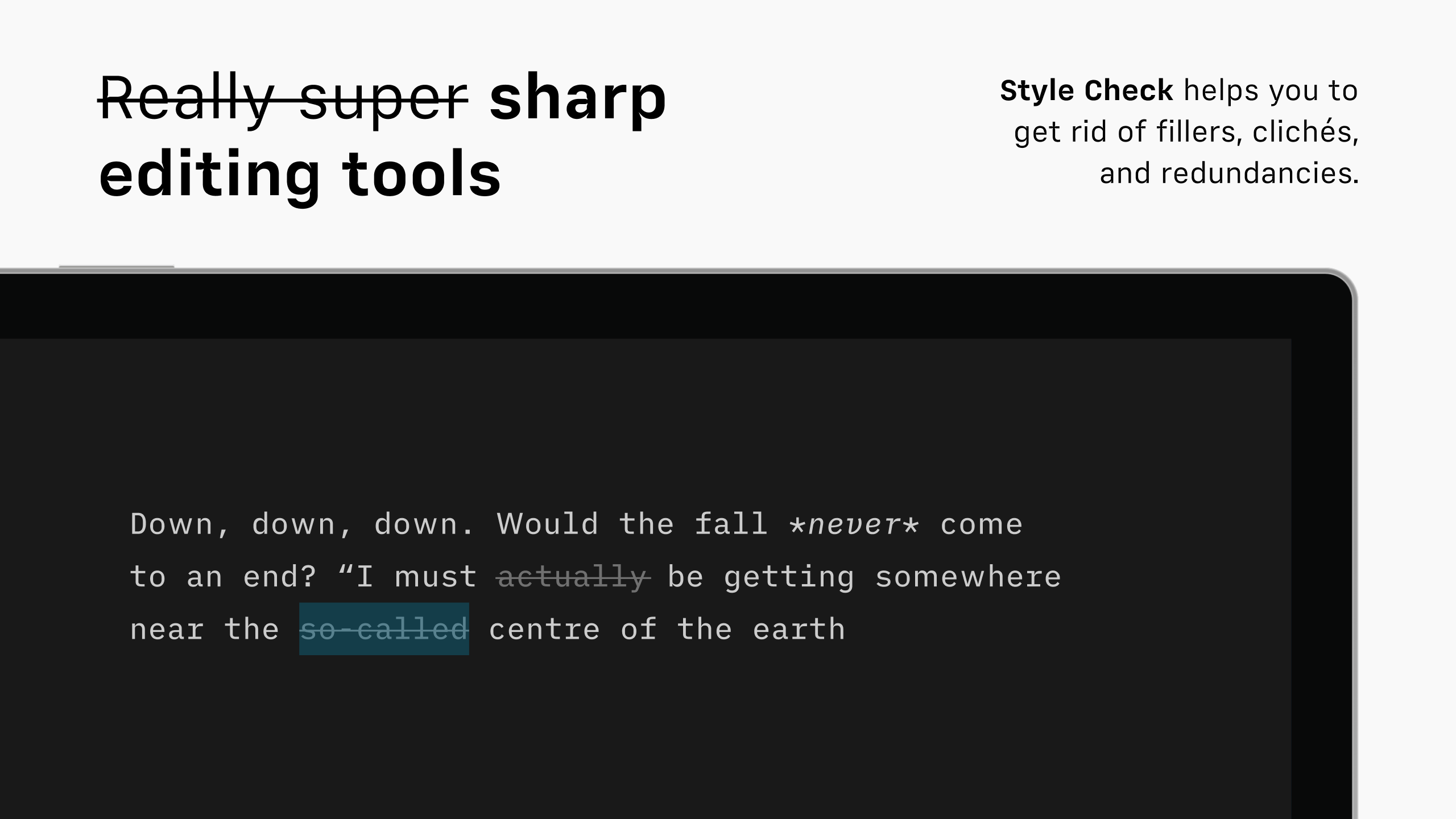 iA Writer screenshot