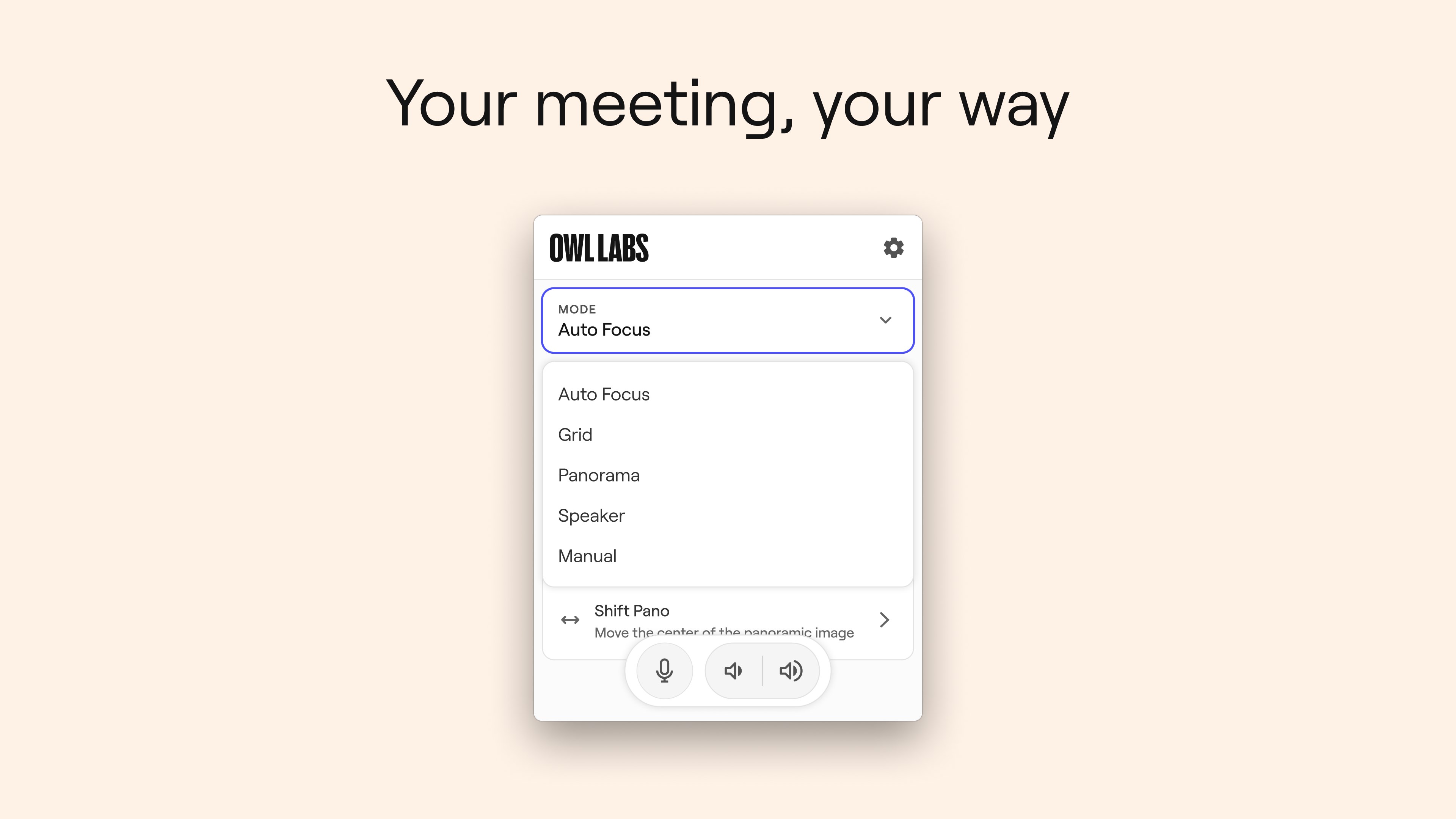 Meeting Owl screenshot