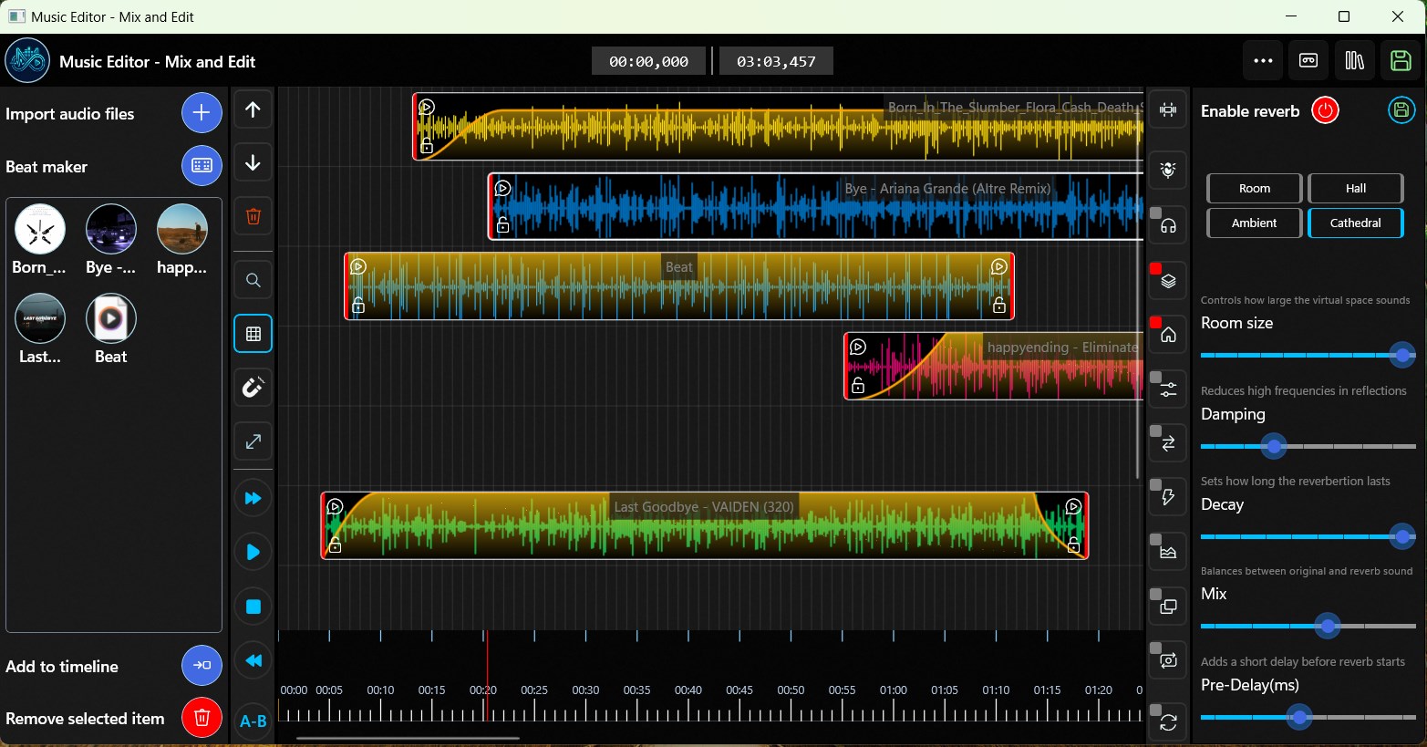 Music Editor - Mix and Edit screenshot