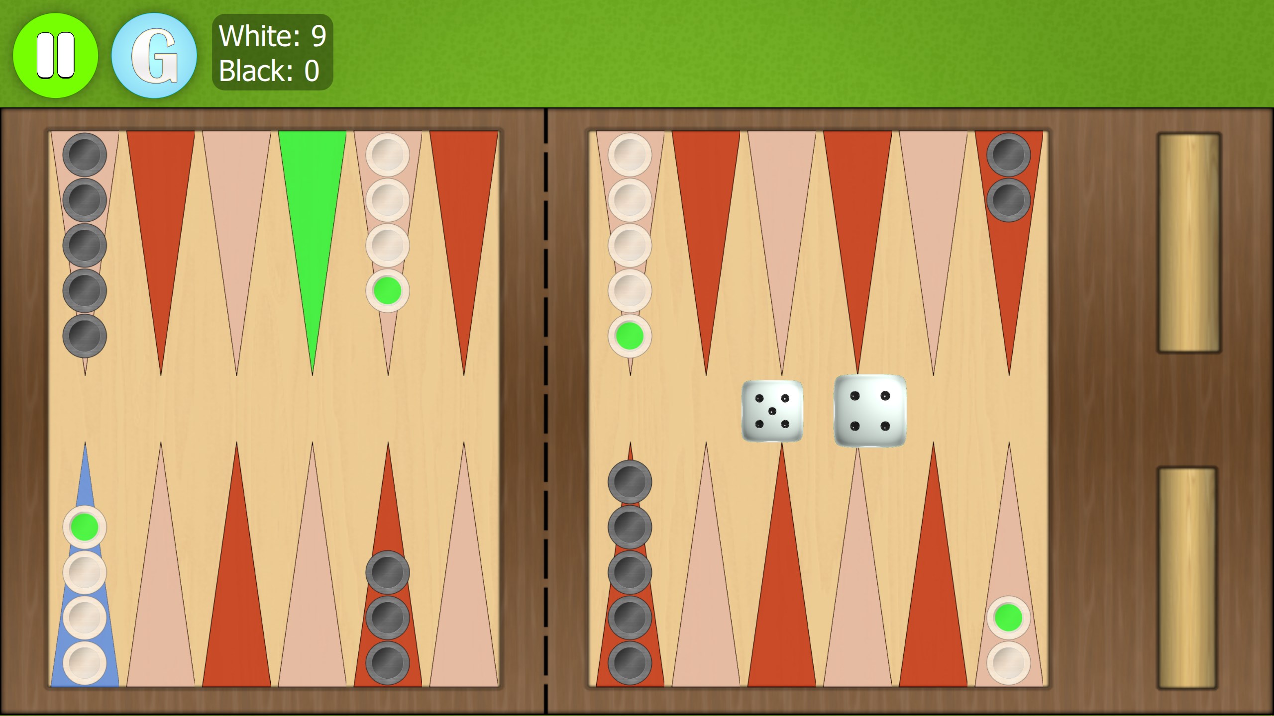 Backgammon Ultimate. screenshot