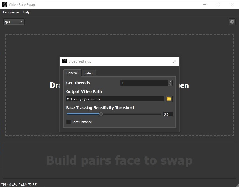 AI Video Faceswap screenshot