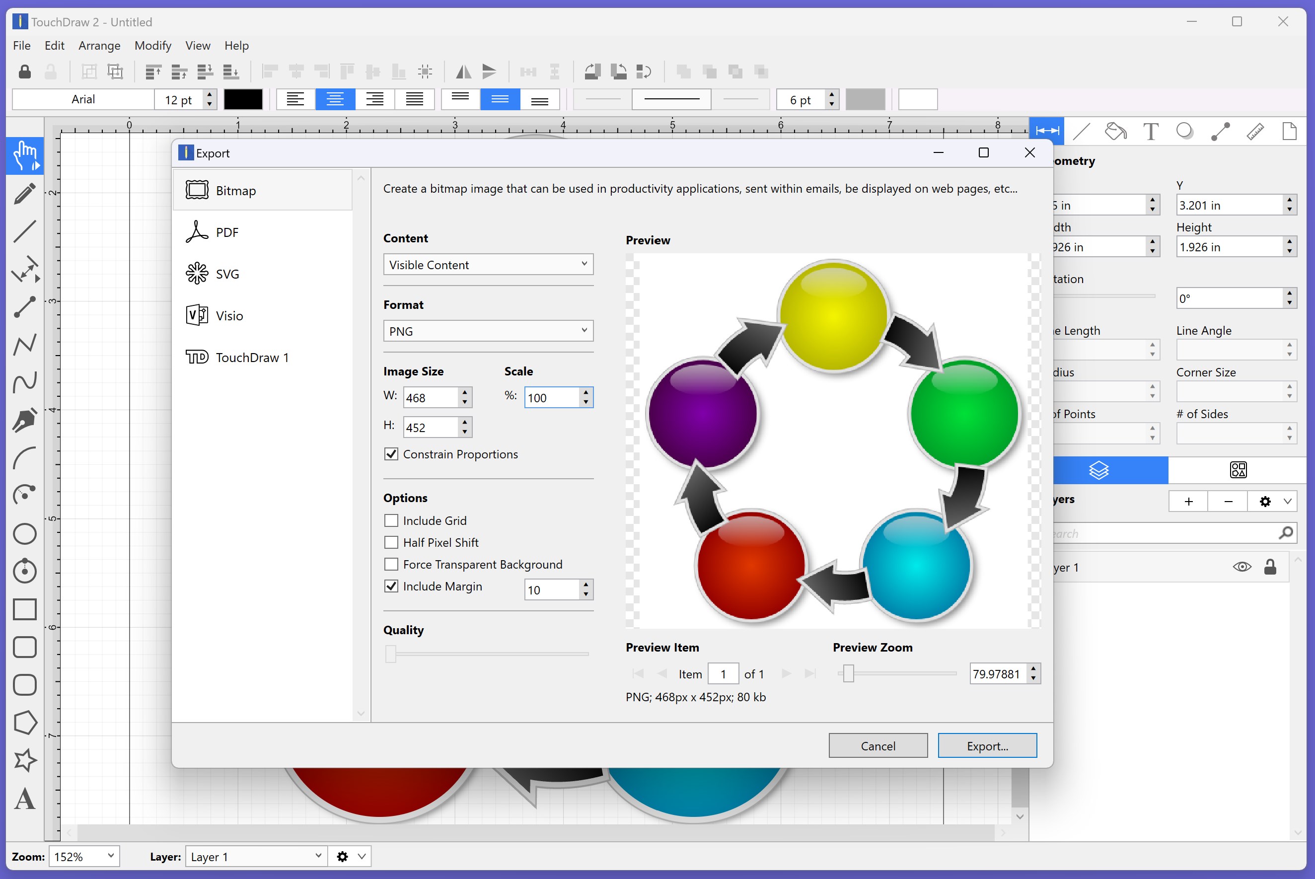 TouchDraw 2 screenshot