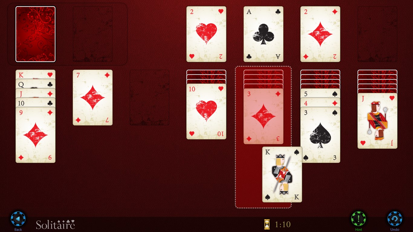 Solitaire HD screenshot