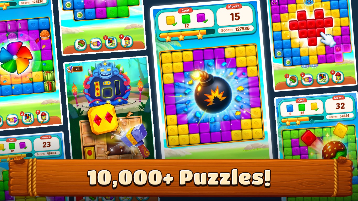 Fruit Cube Blast screenshot