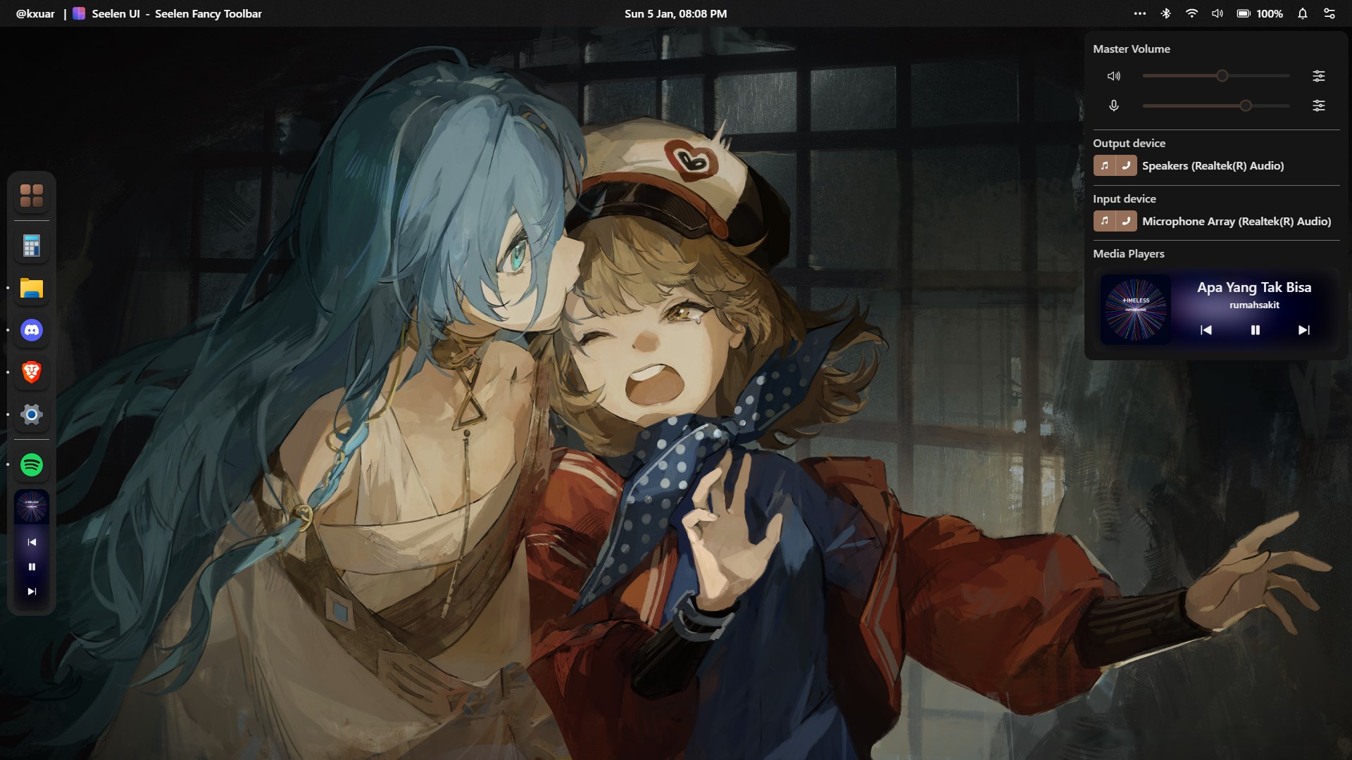 Seelen UI screenshot