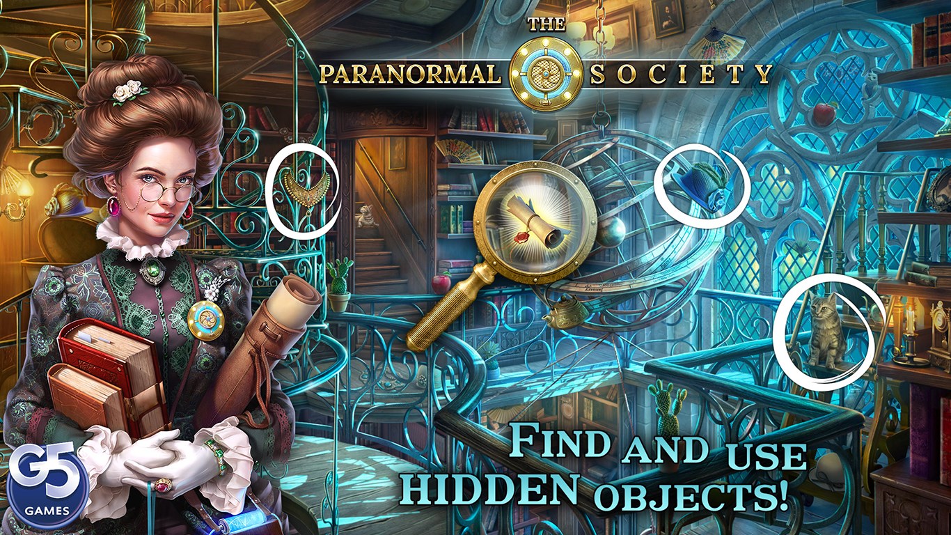 The Paranormal Society: Hidden Object Adventure screenshot