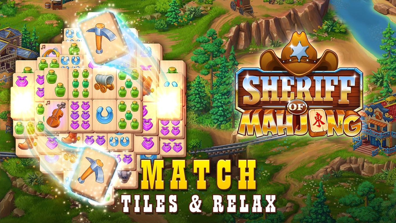Sheriff of Mahjong Solitaire: Classic Tile Match screenshot