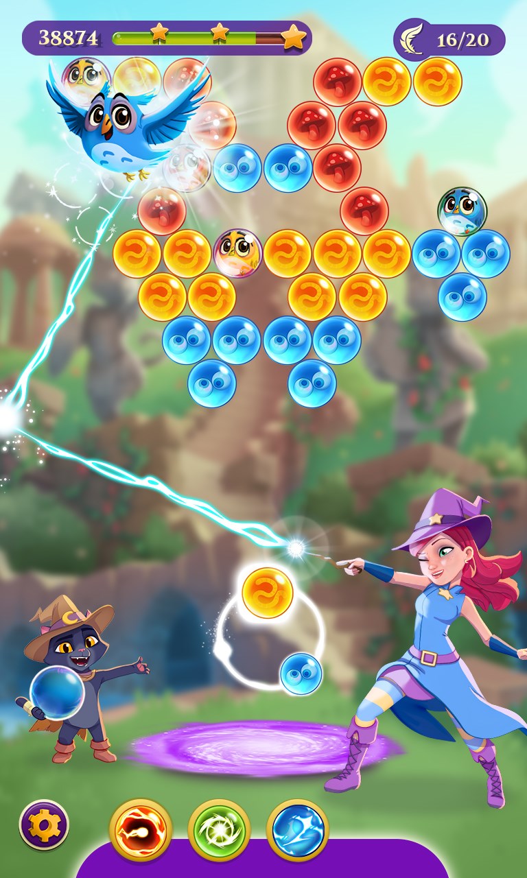 Bubble Witch 3 Saga screenshot