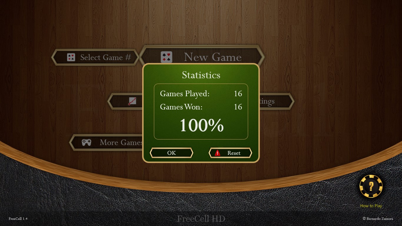 FreeCell HD screenshot
