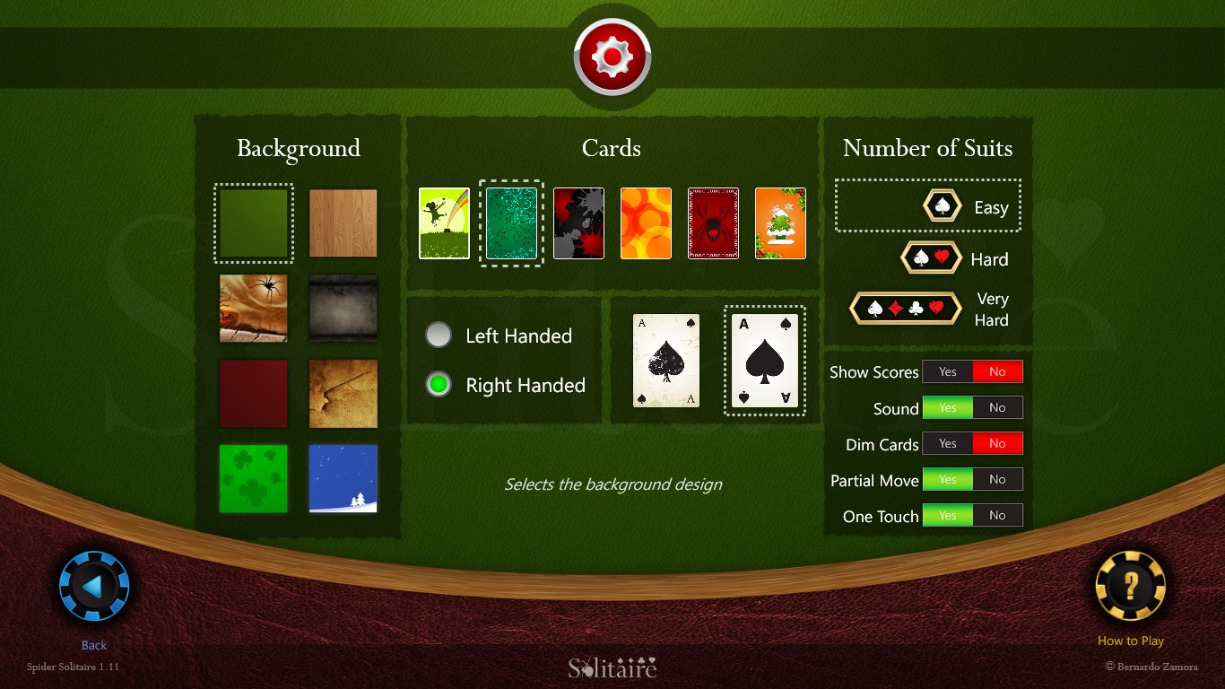 Spider Solitaire HD screenshot