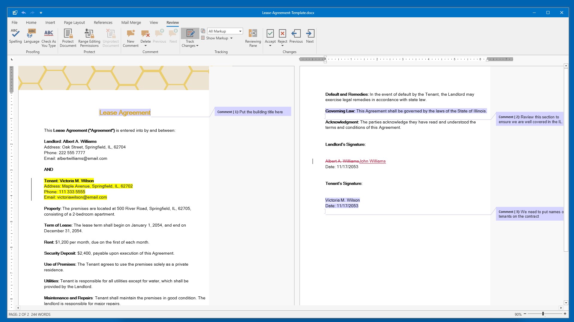 DOCX Editor for Windows screenshot