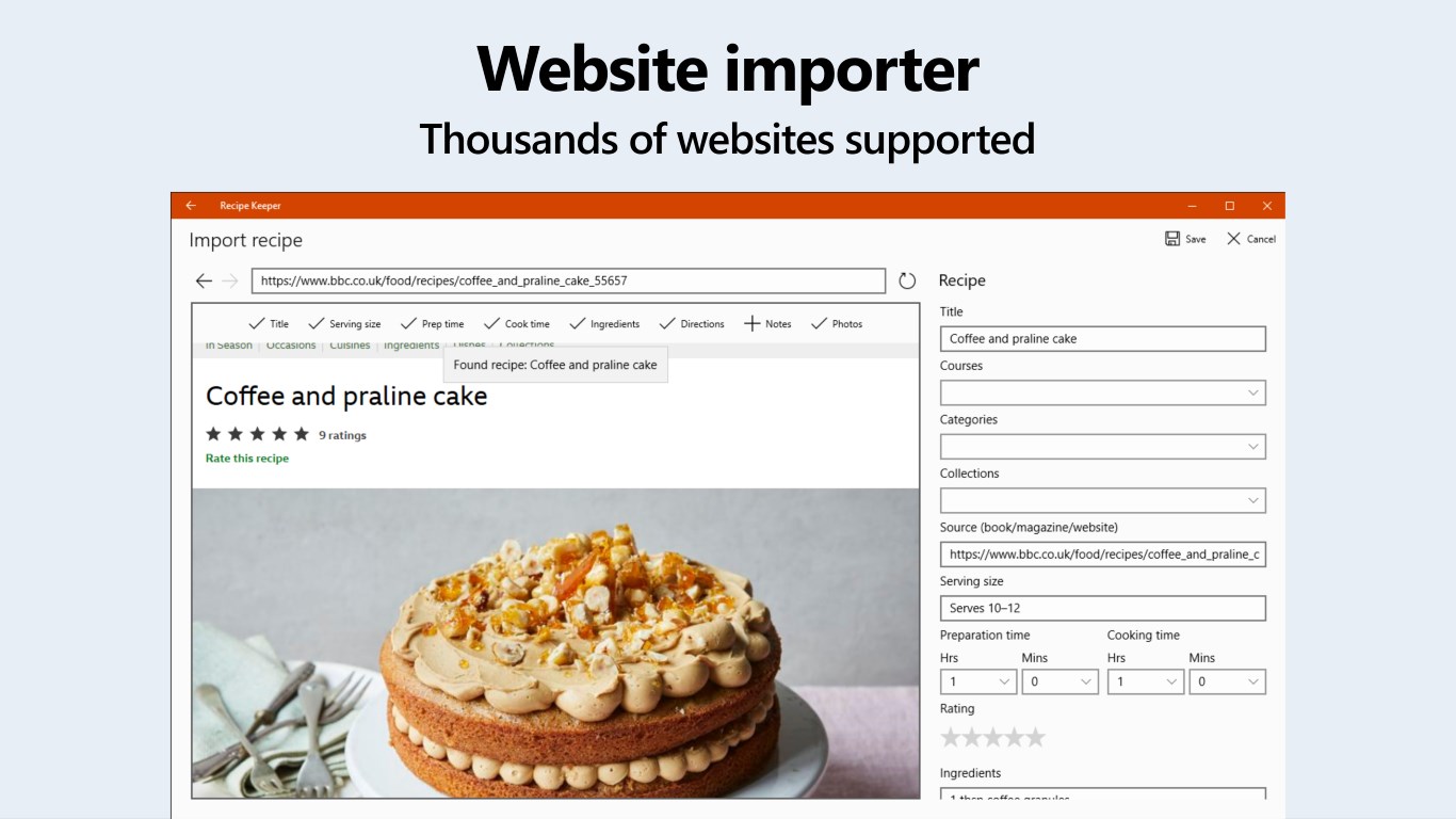 Recipe Keeper Pro screenshot