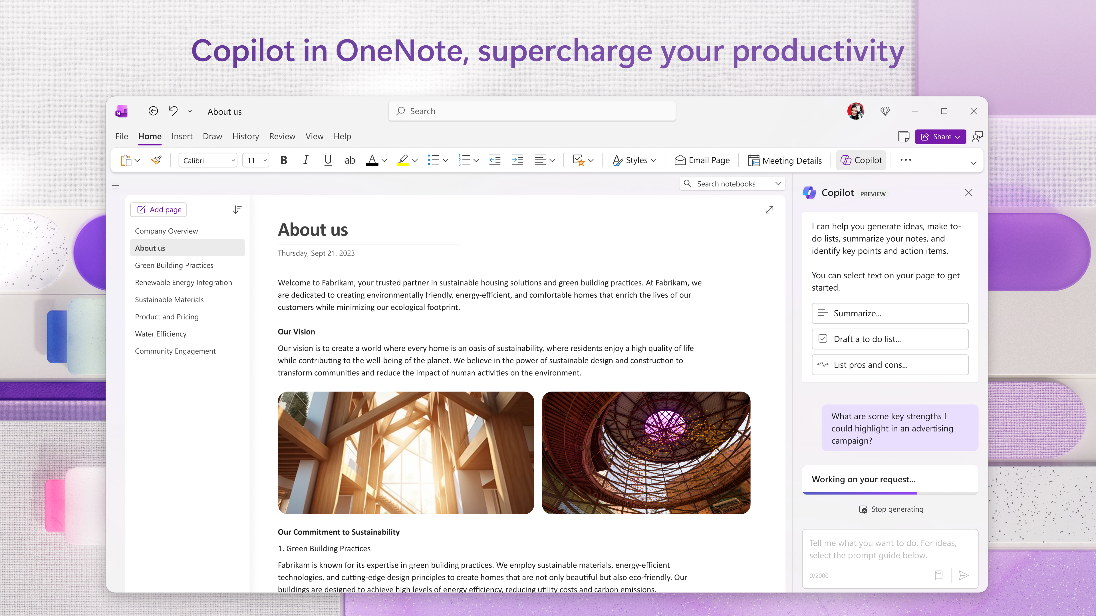 OneNote screenshot