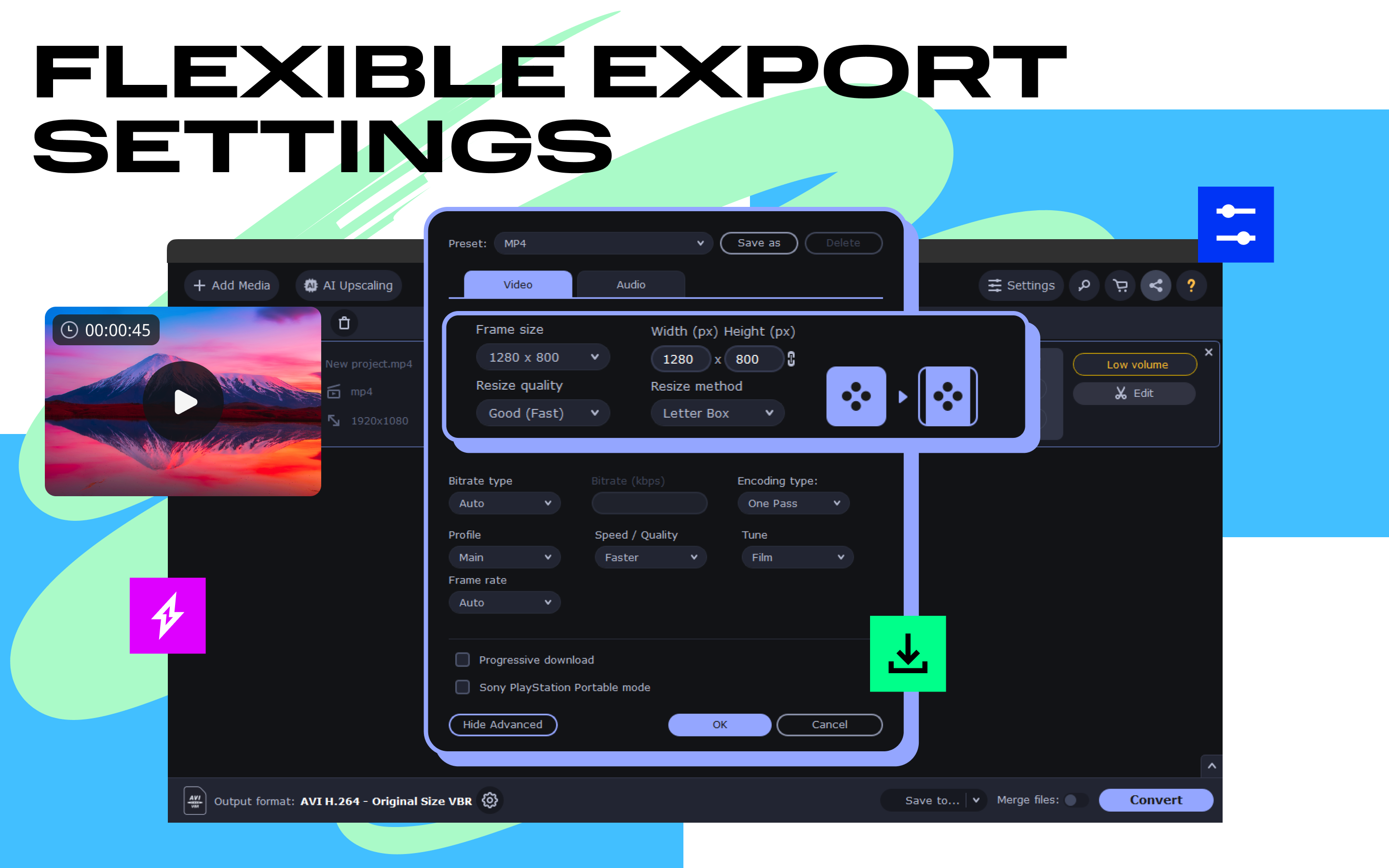 Movavi Video Converter screenshot
