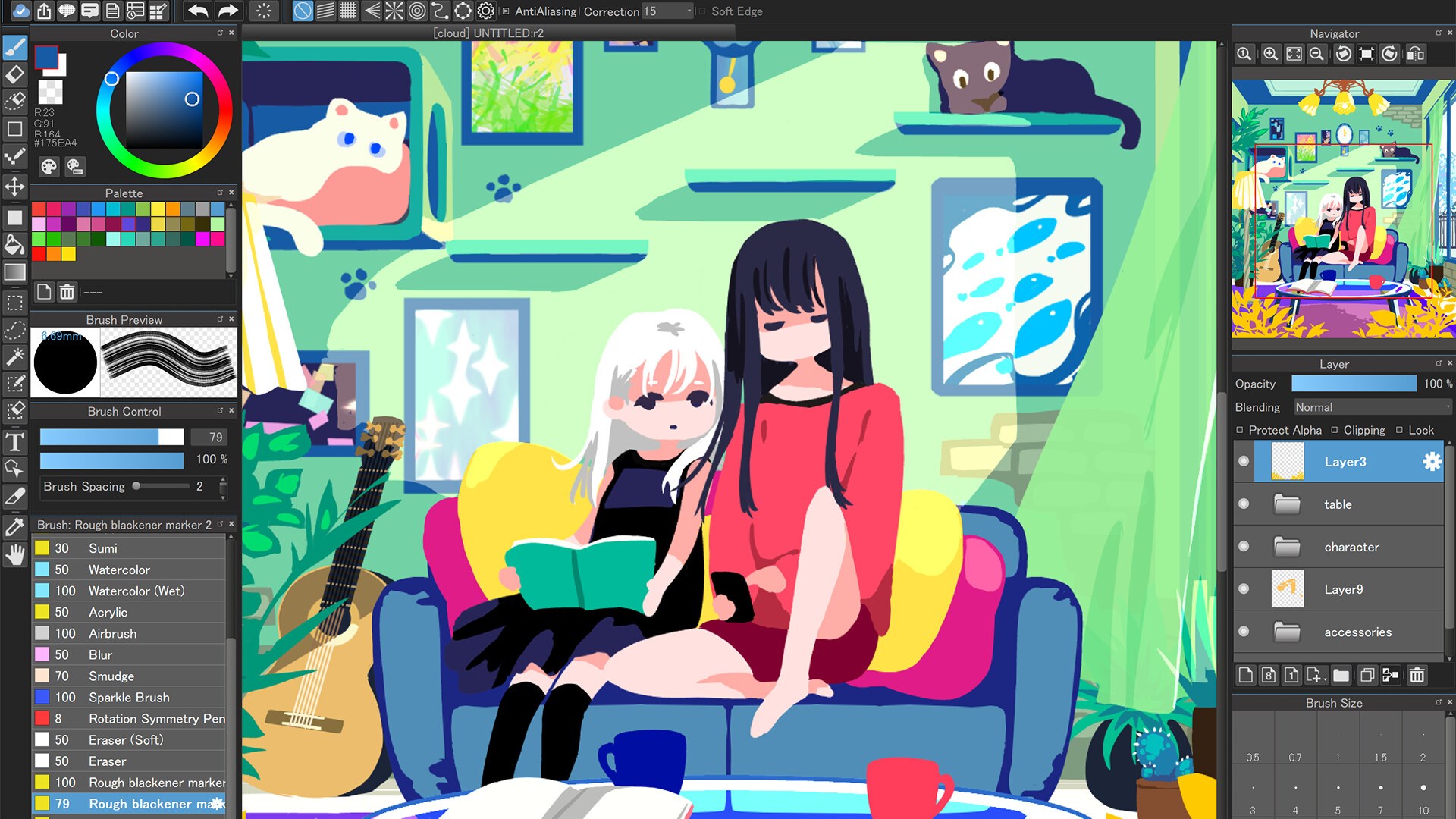 MediBang Paint for Desktop screenshot