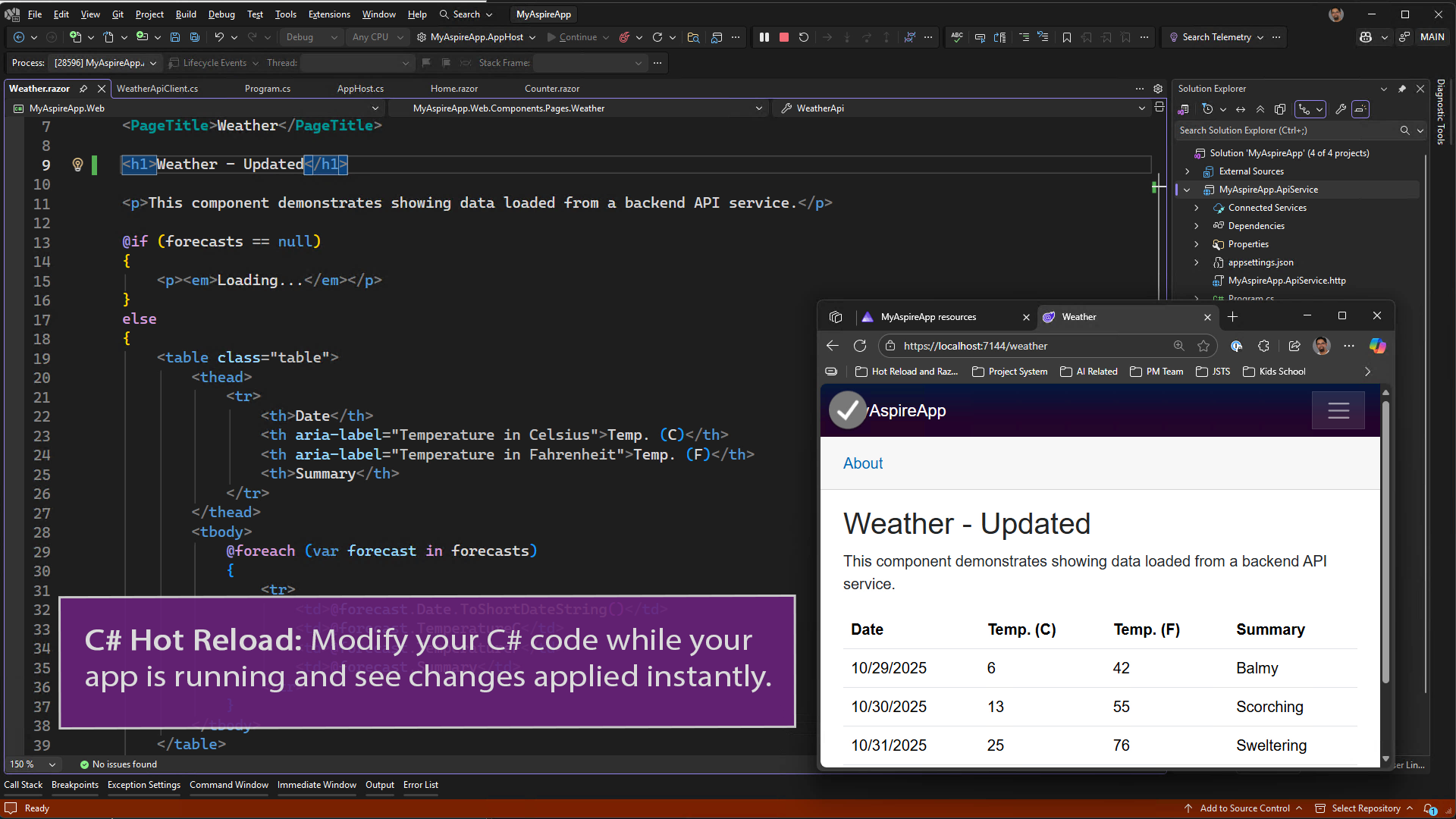 Visual Studio Community screenshot