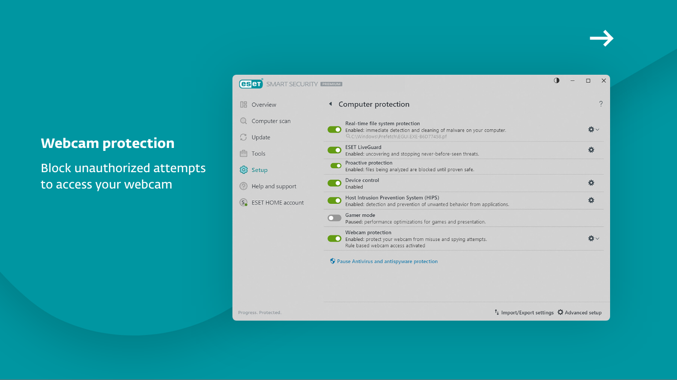 ESET HOME Security Premium screenshot