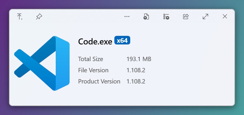 QuickLook screenshot