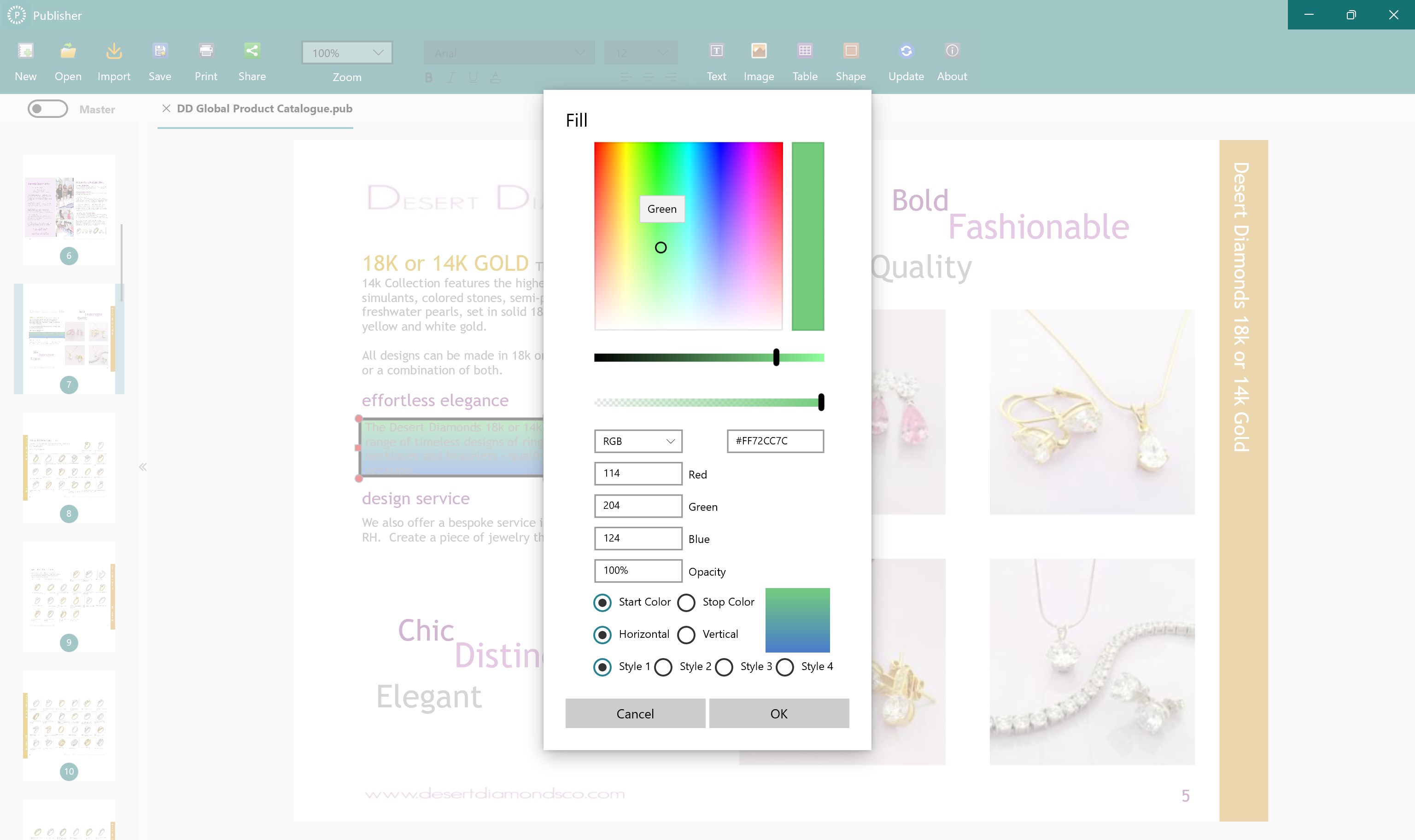 Publisher: for MS Publisher screenshot