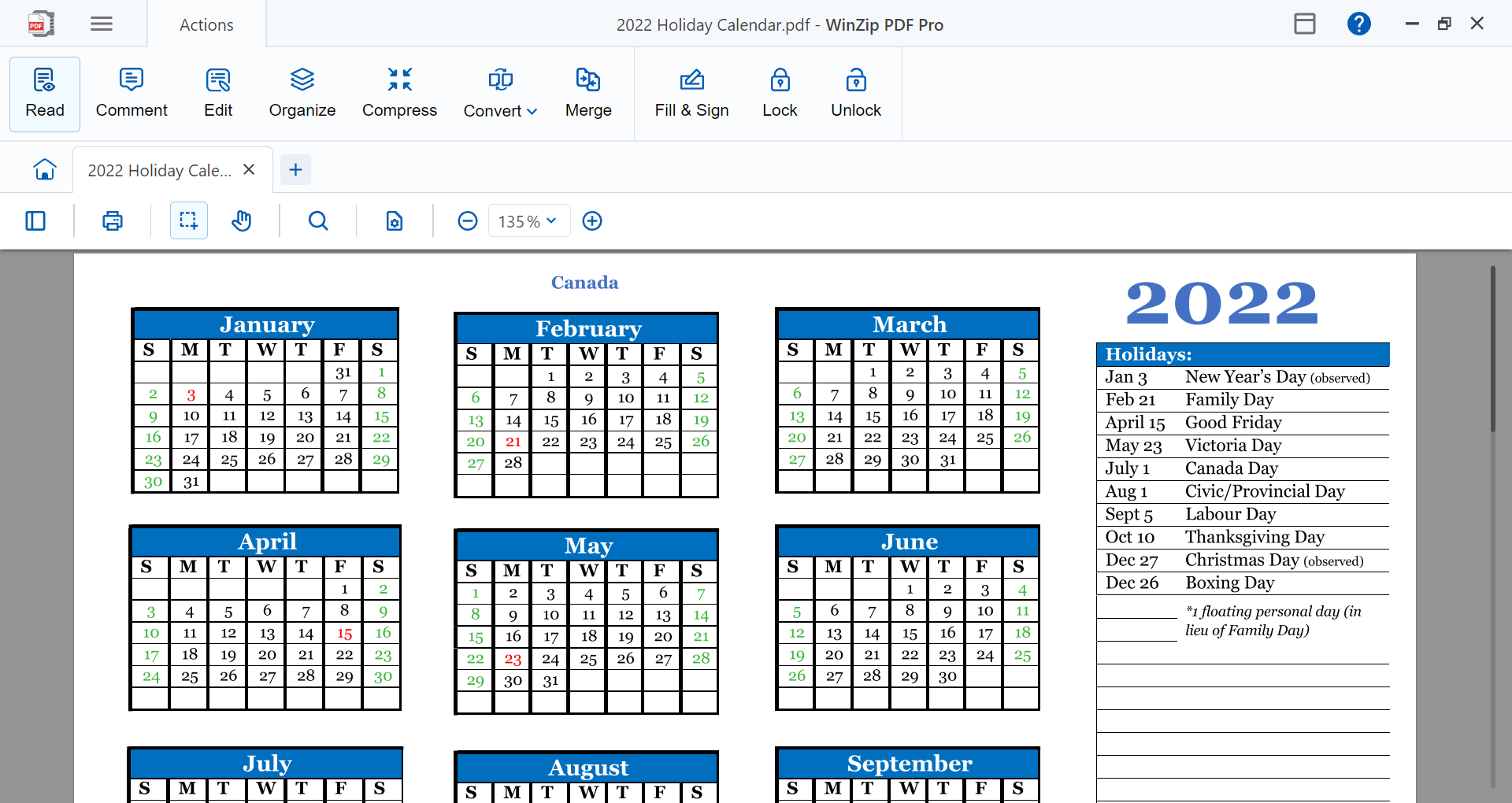WinZip PDF Pro screenshot