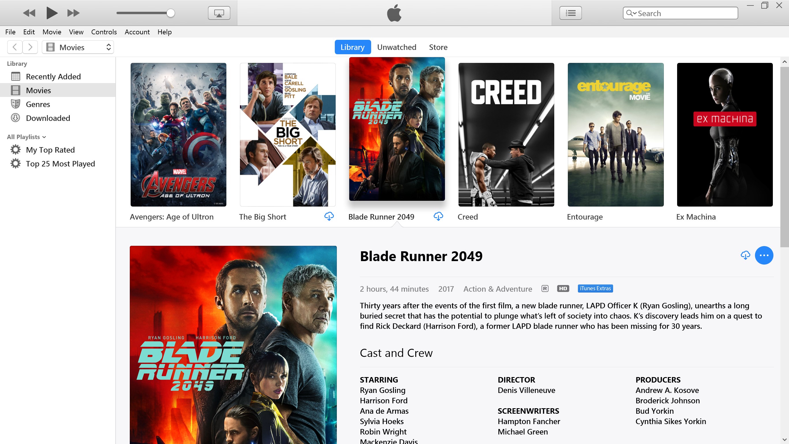 iTunes screenshot