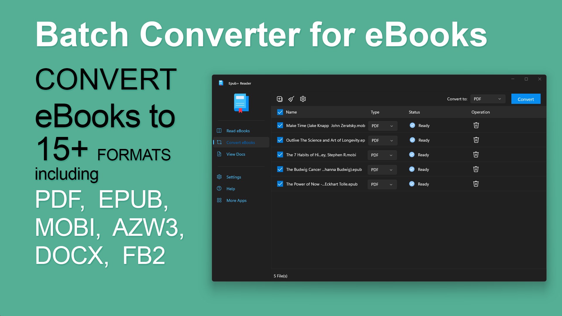 EPUB+ Reader screenshot
