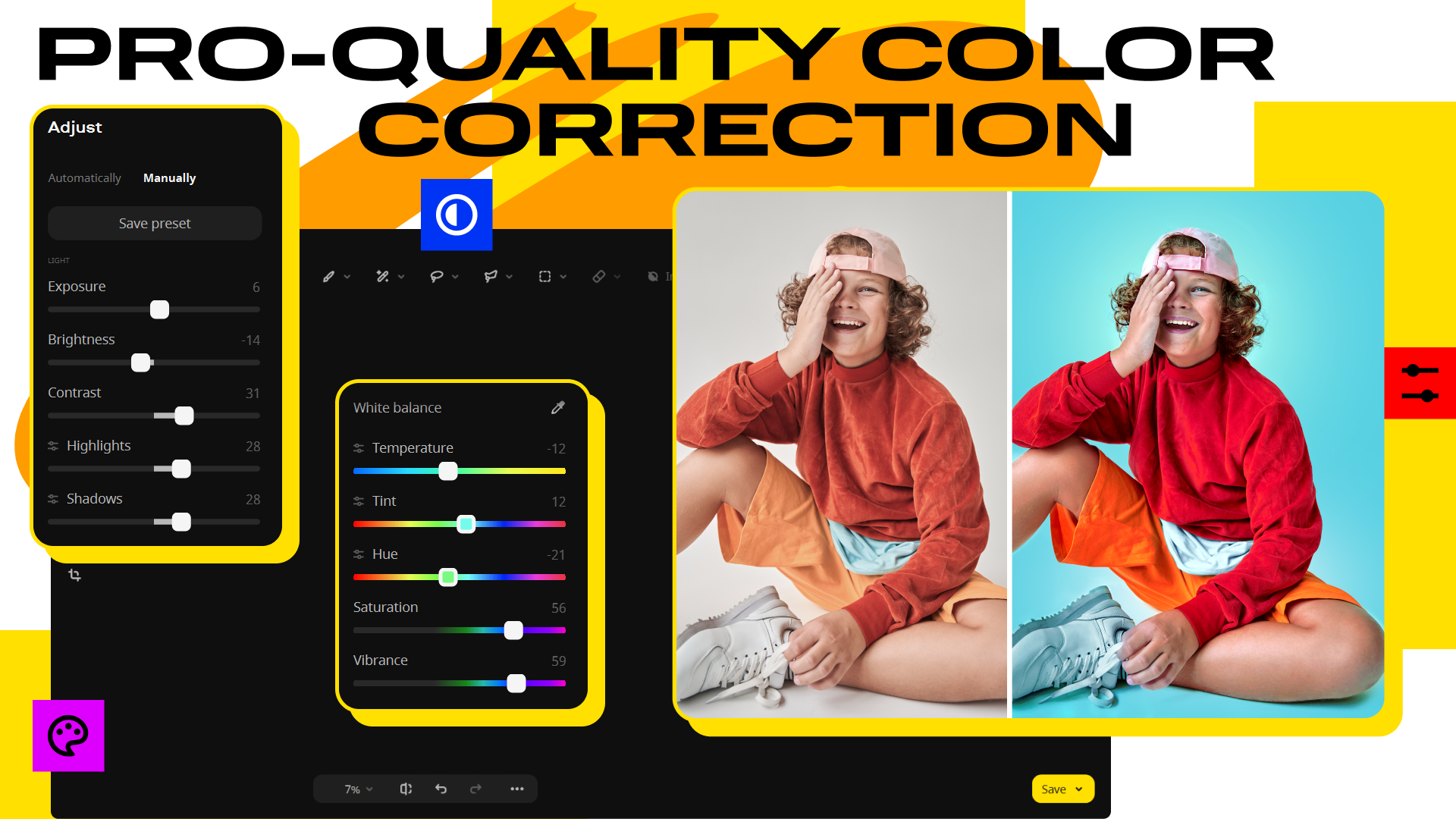 Movavi Photo Editor screenshot