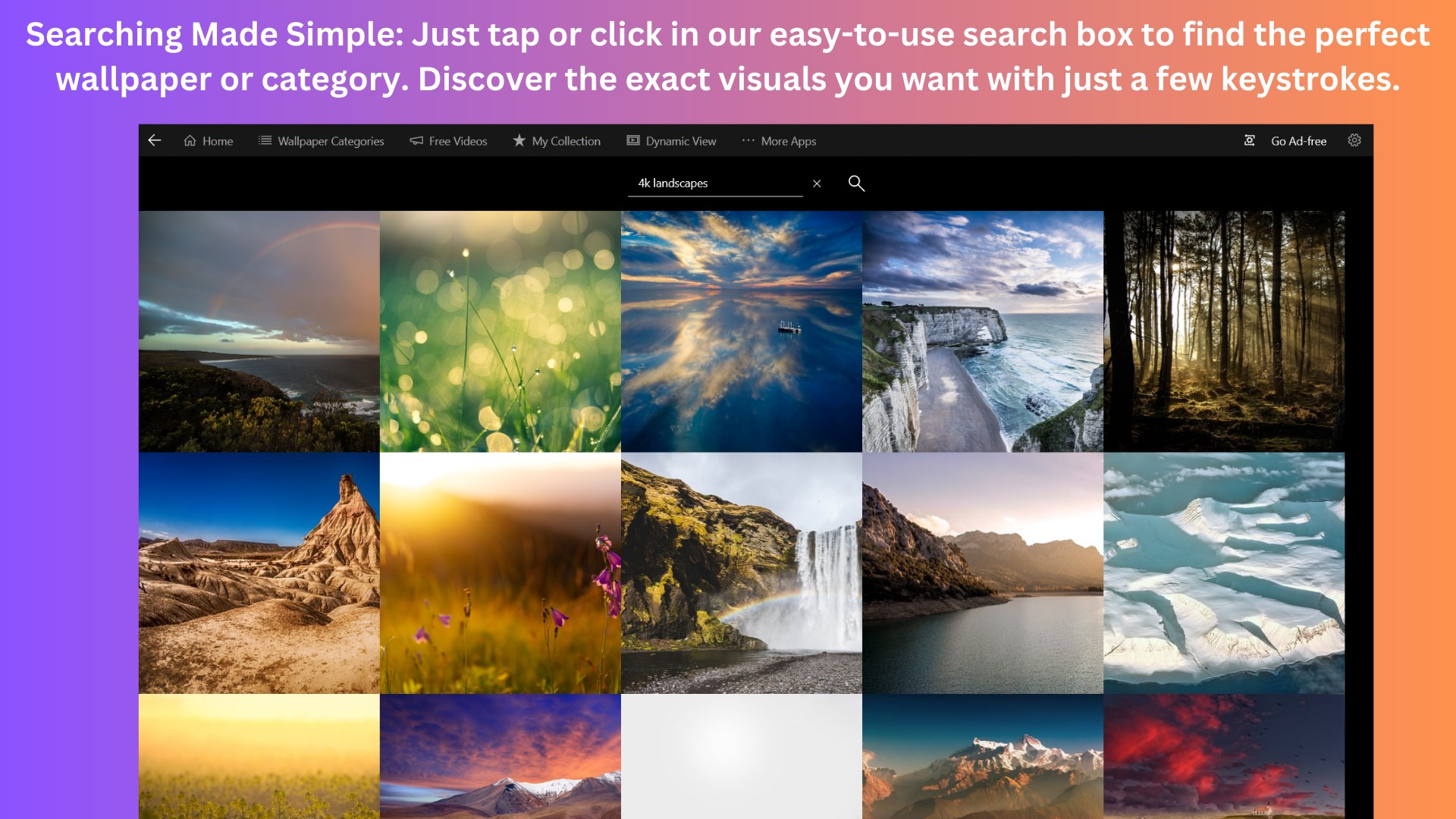 Ultra 4K HD Wallpapers: Desktop WallPapers screenshot