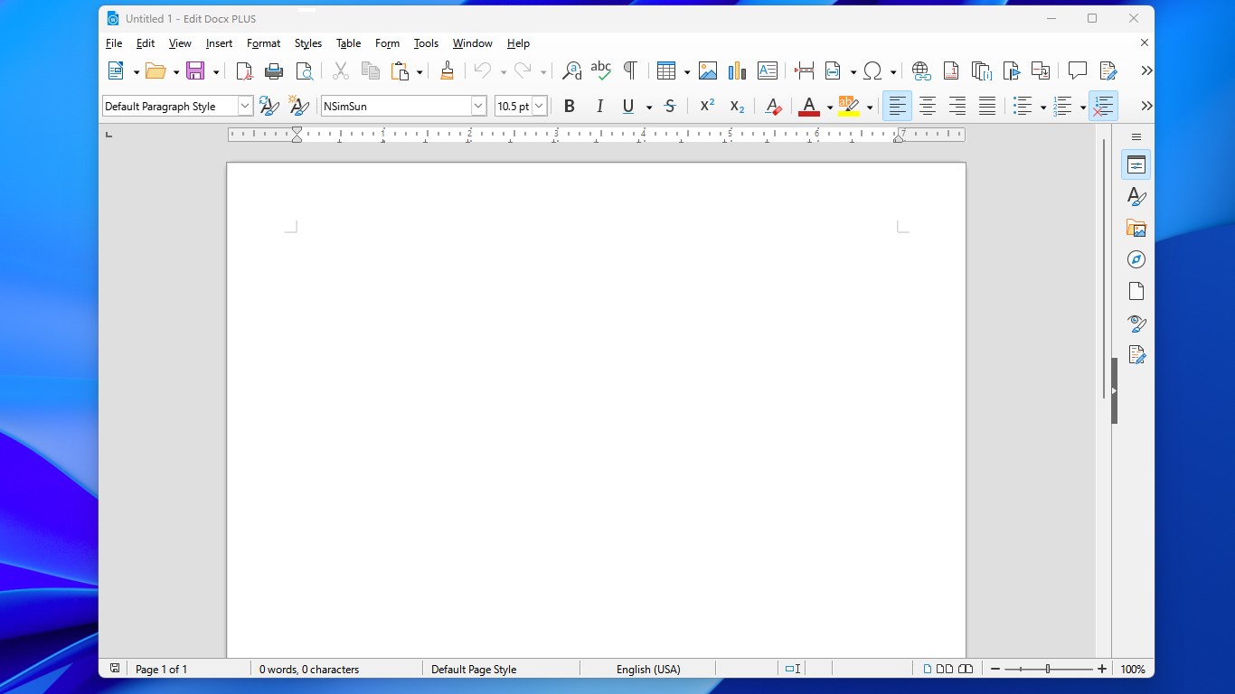 Edit Docx PLUS screenshot