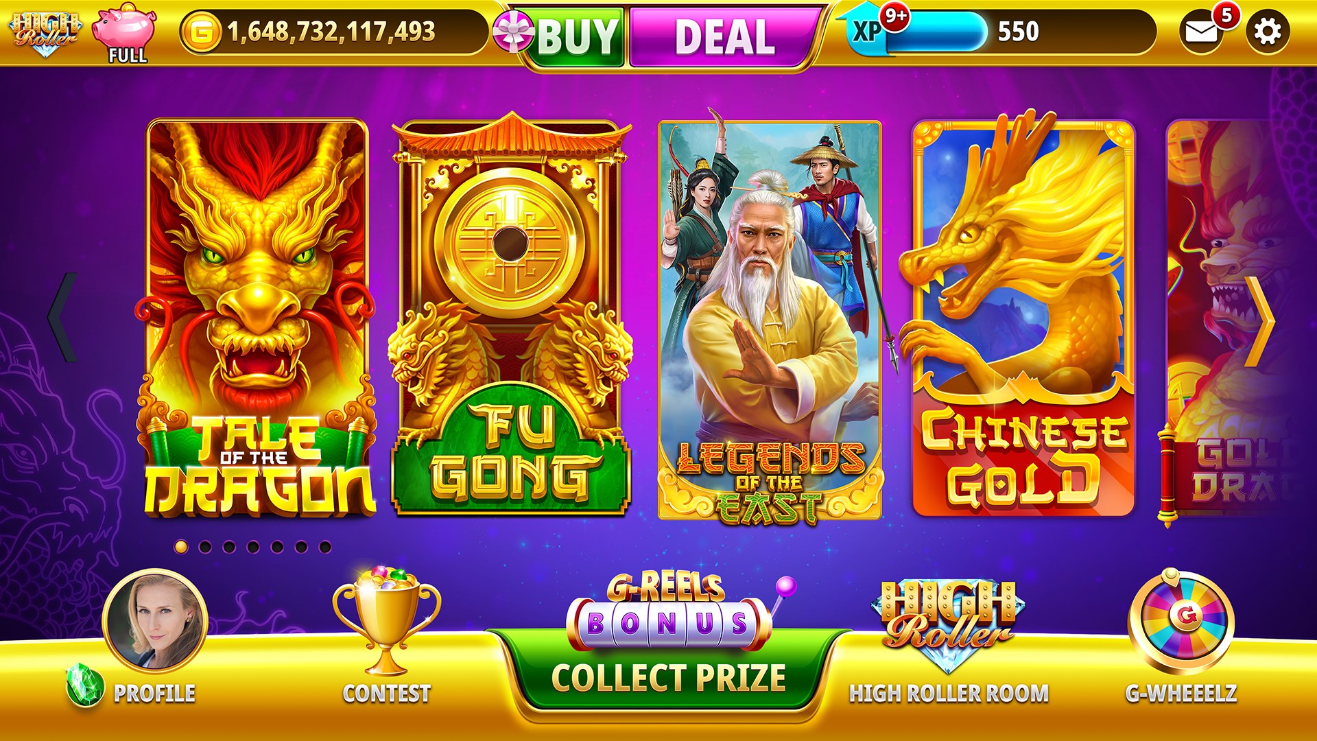 Slots Treasure Dragon - Casino Games screenshot