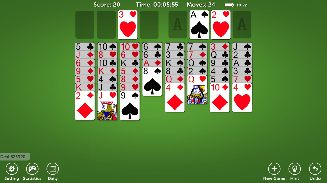 FreeCell Solitaire Pro!! screenshot