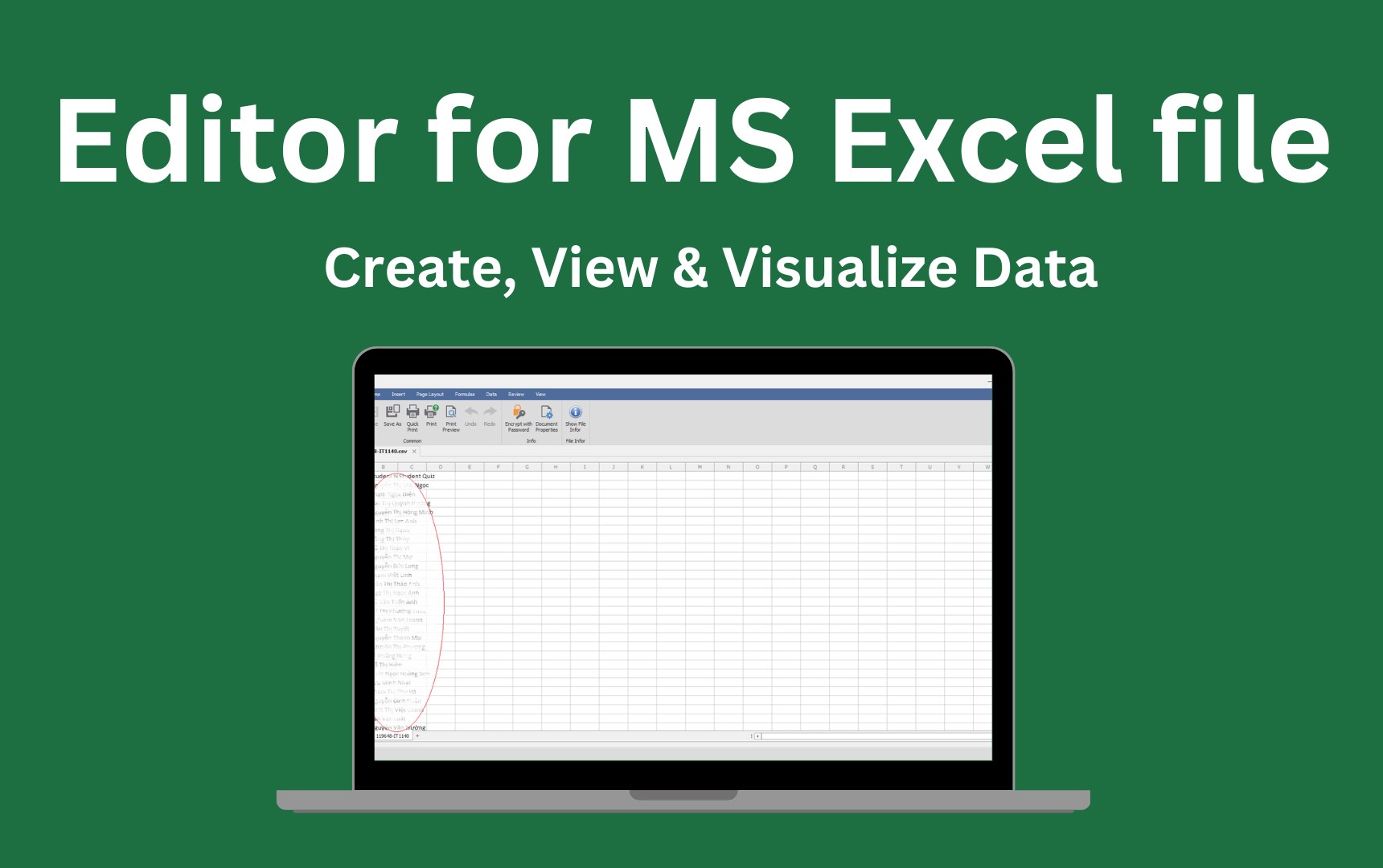 XLSX Spreadsheet screenshot