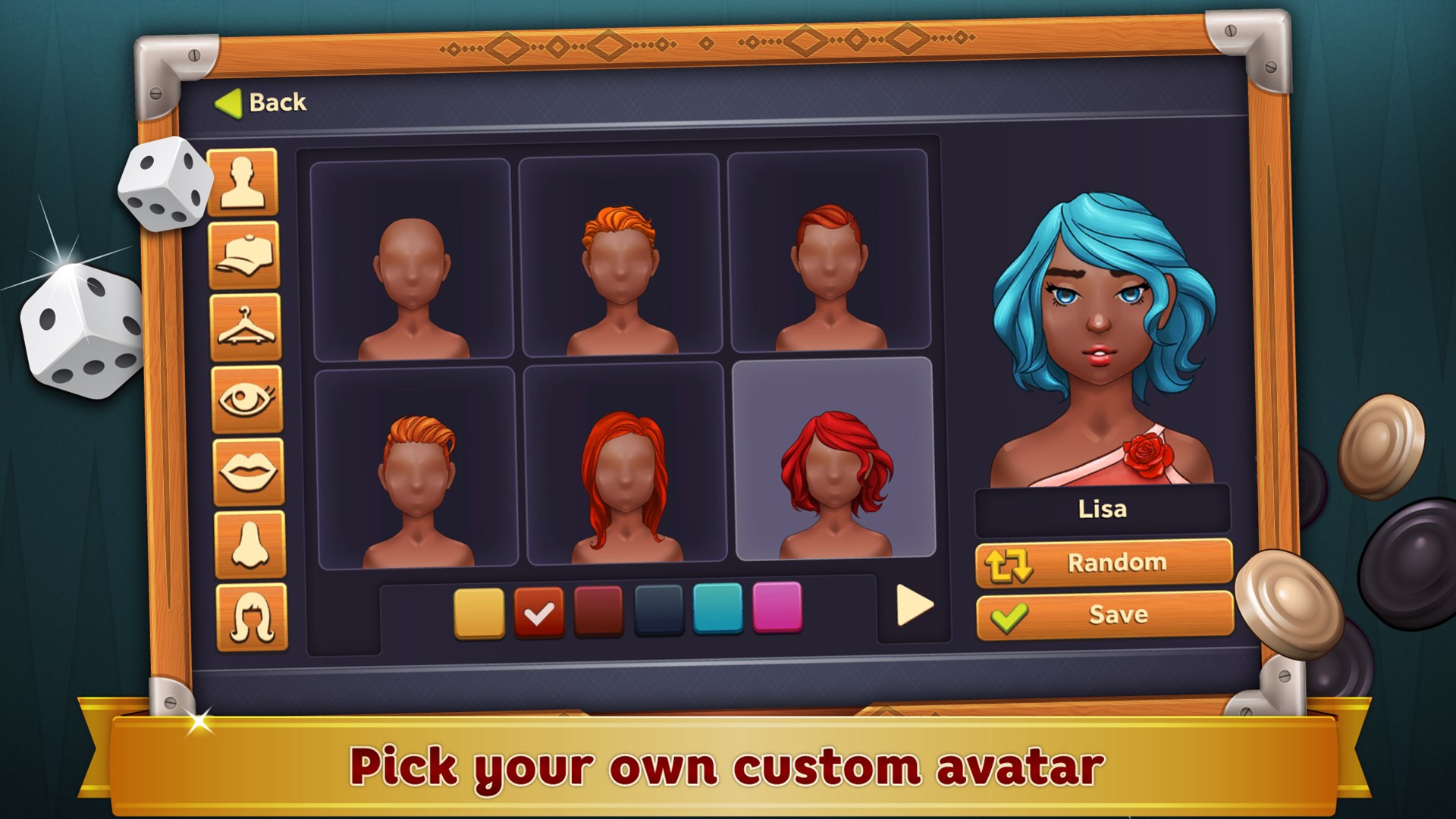 Backgammon Deluxe screenshot