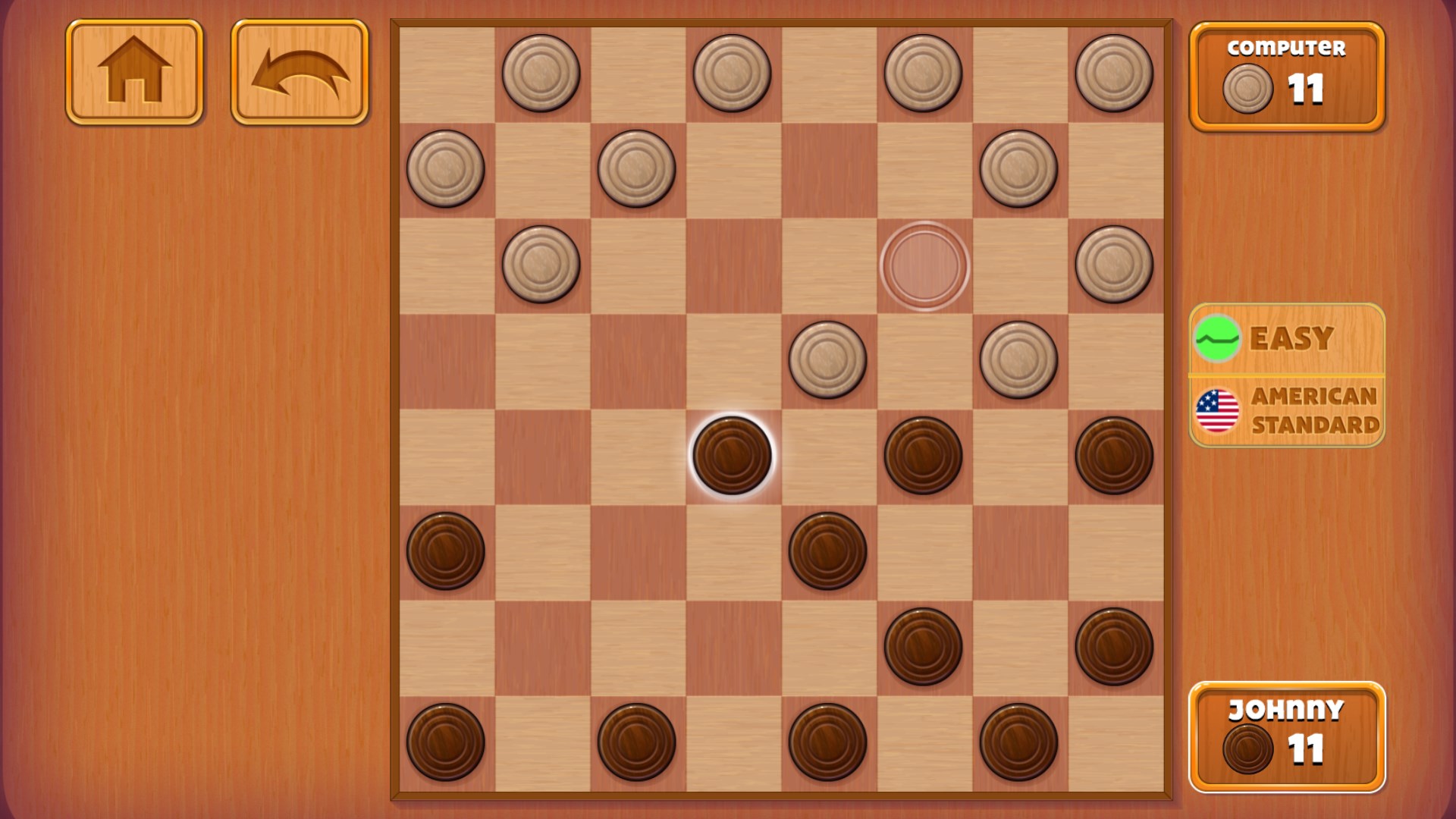 Checkers Deluxe screenshot