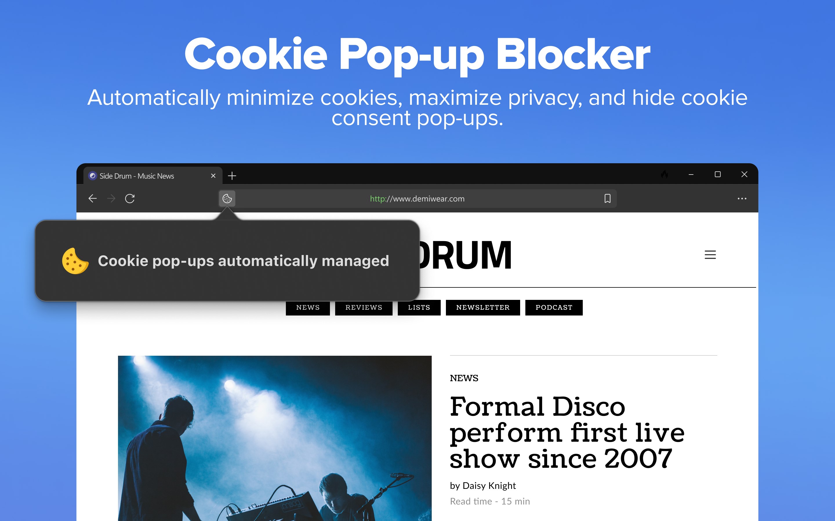 DuckDuckGo, Duck.ai (optional) screenshot