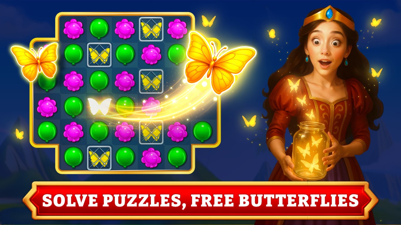 Balloon Paradise - Match 3 Puzzle Game screenshot