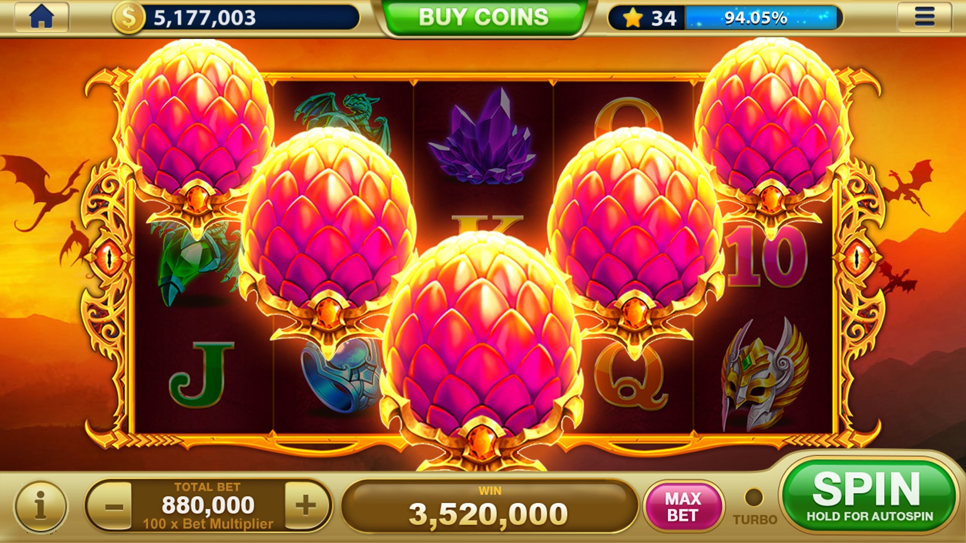Slots Rush: Vegas Casino Slots screenshot
