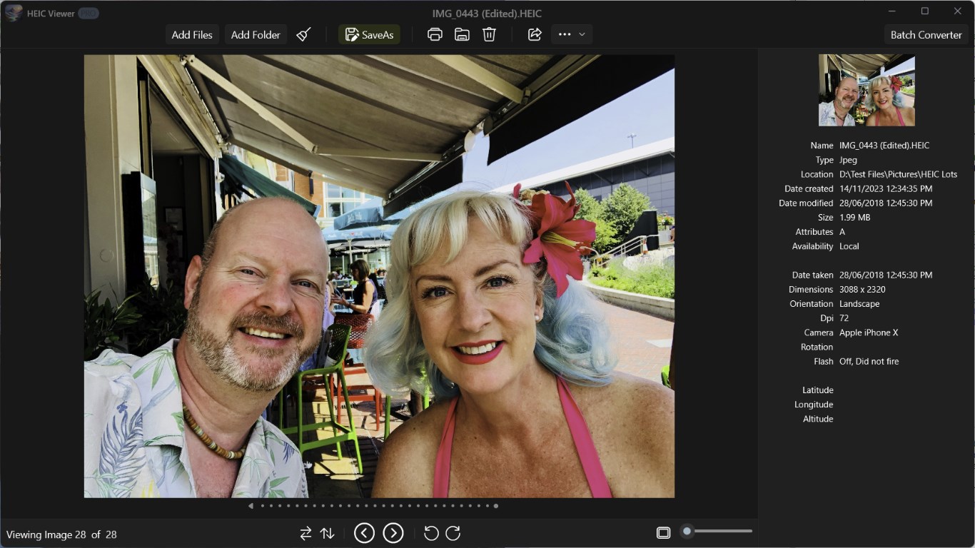 HEIC Viewer screenshot