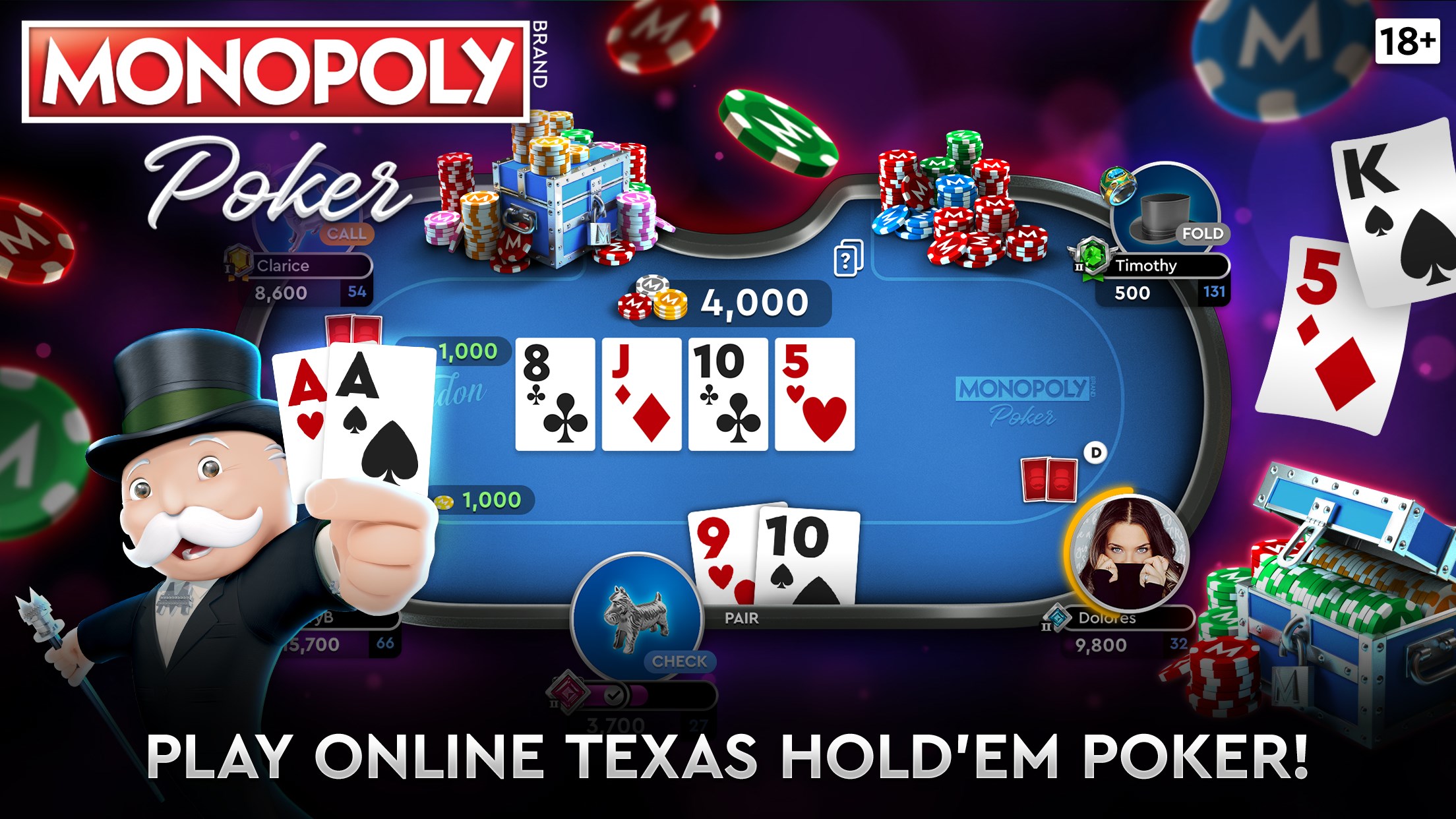 MONOPOLY Poker screenshot
