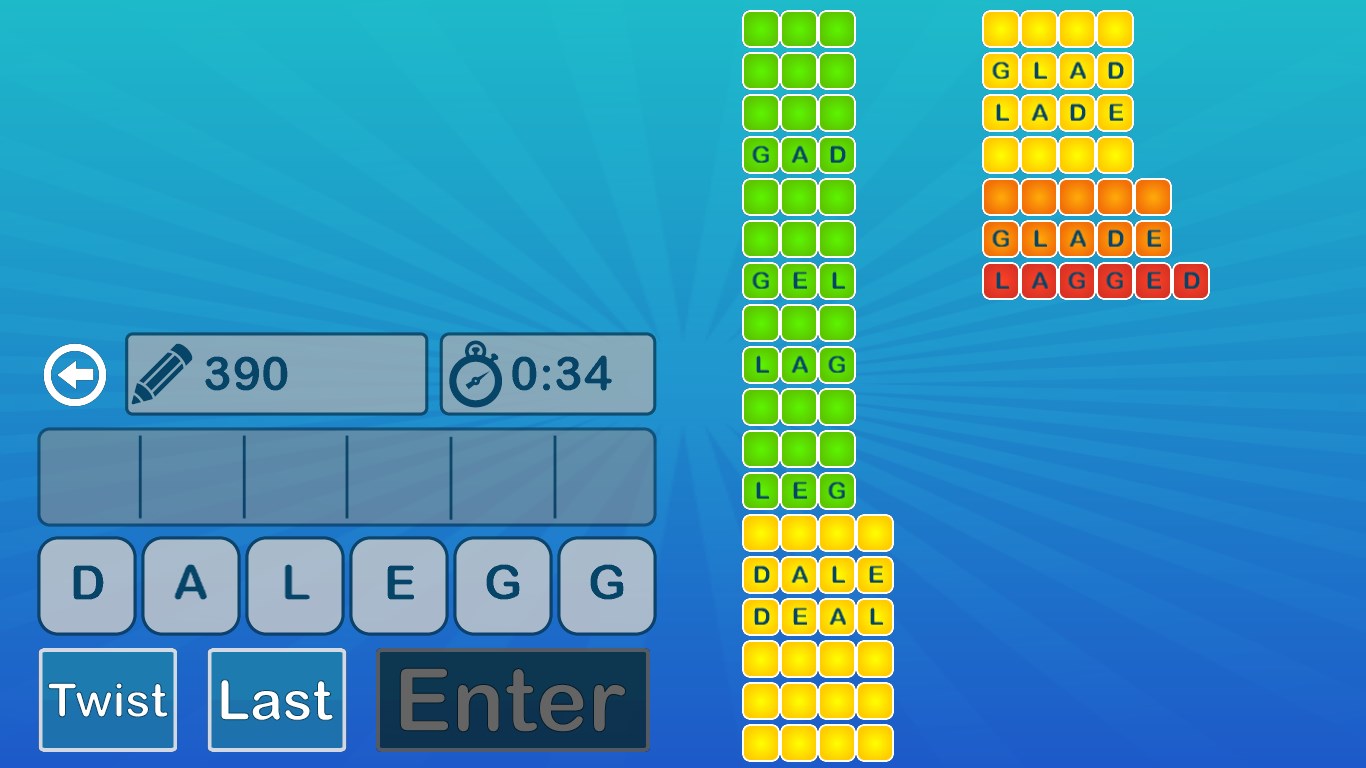 Word Twist screenshot