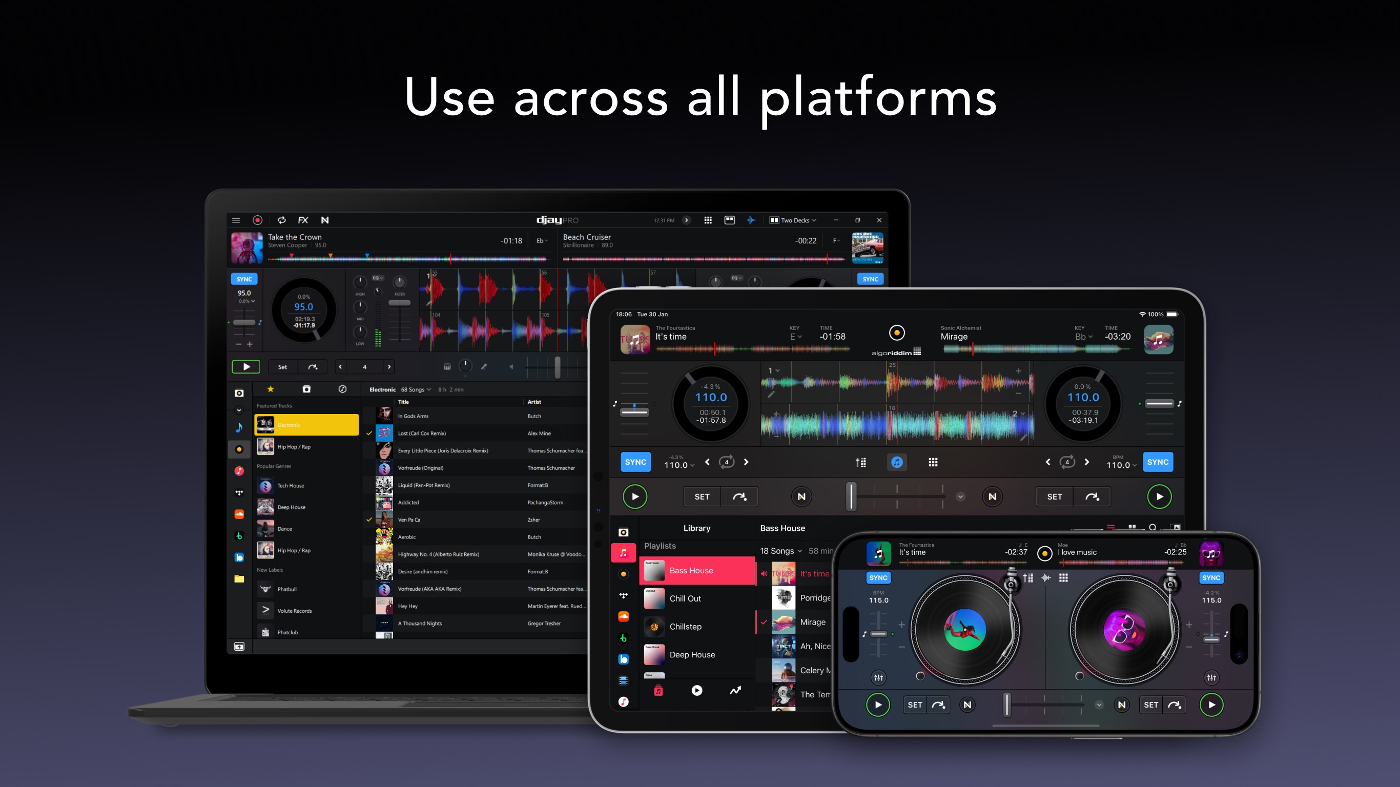 djay Pro - DJ App & AI Mixer screenshot