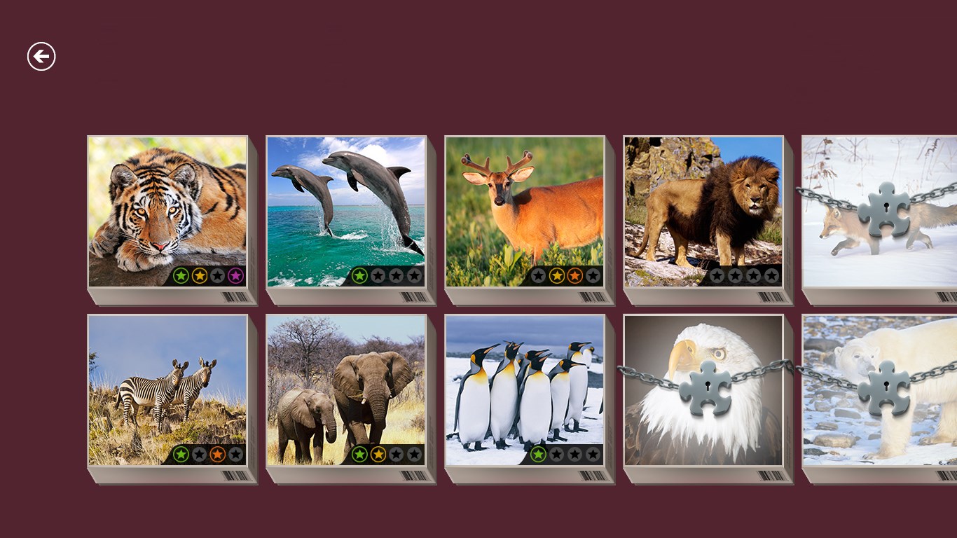 Microsoft Jigsaw screenshot