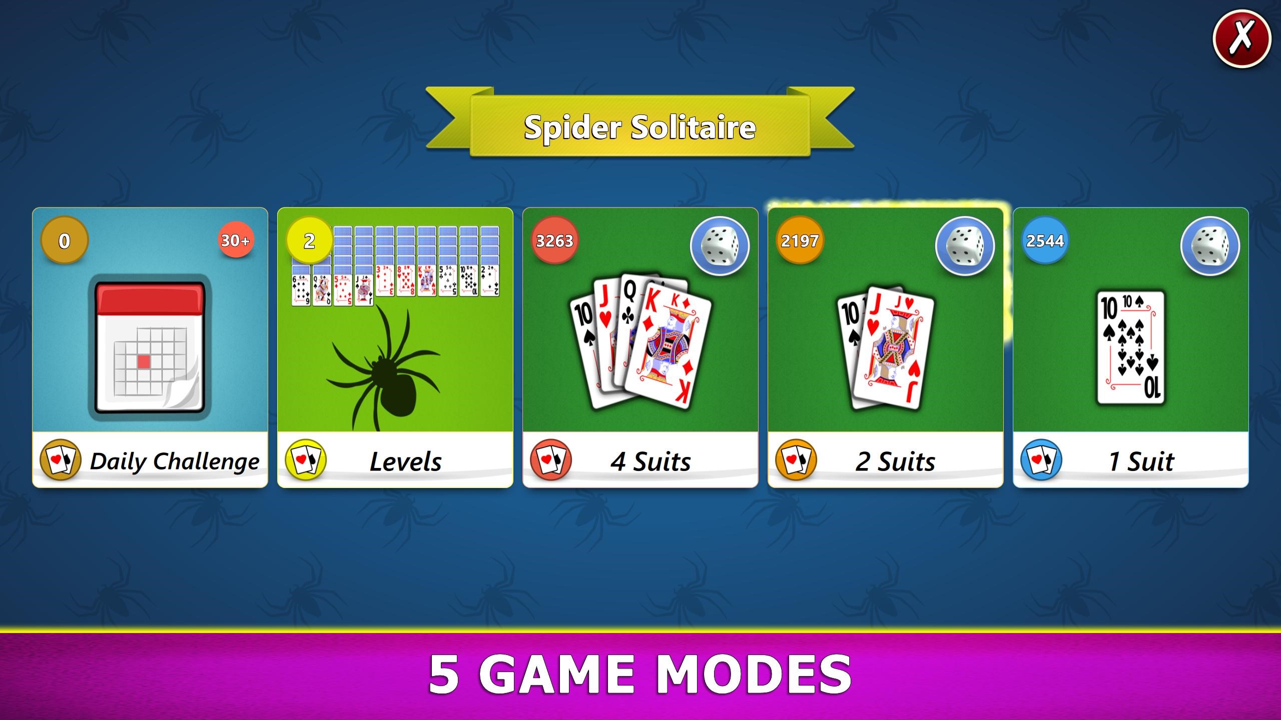 Spider Solitaire Mobile screenshot