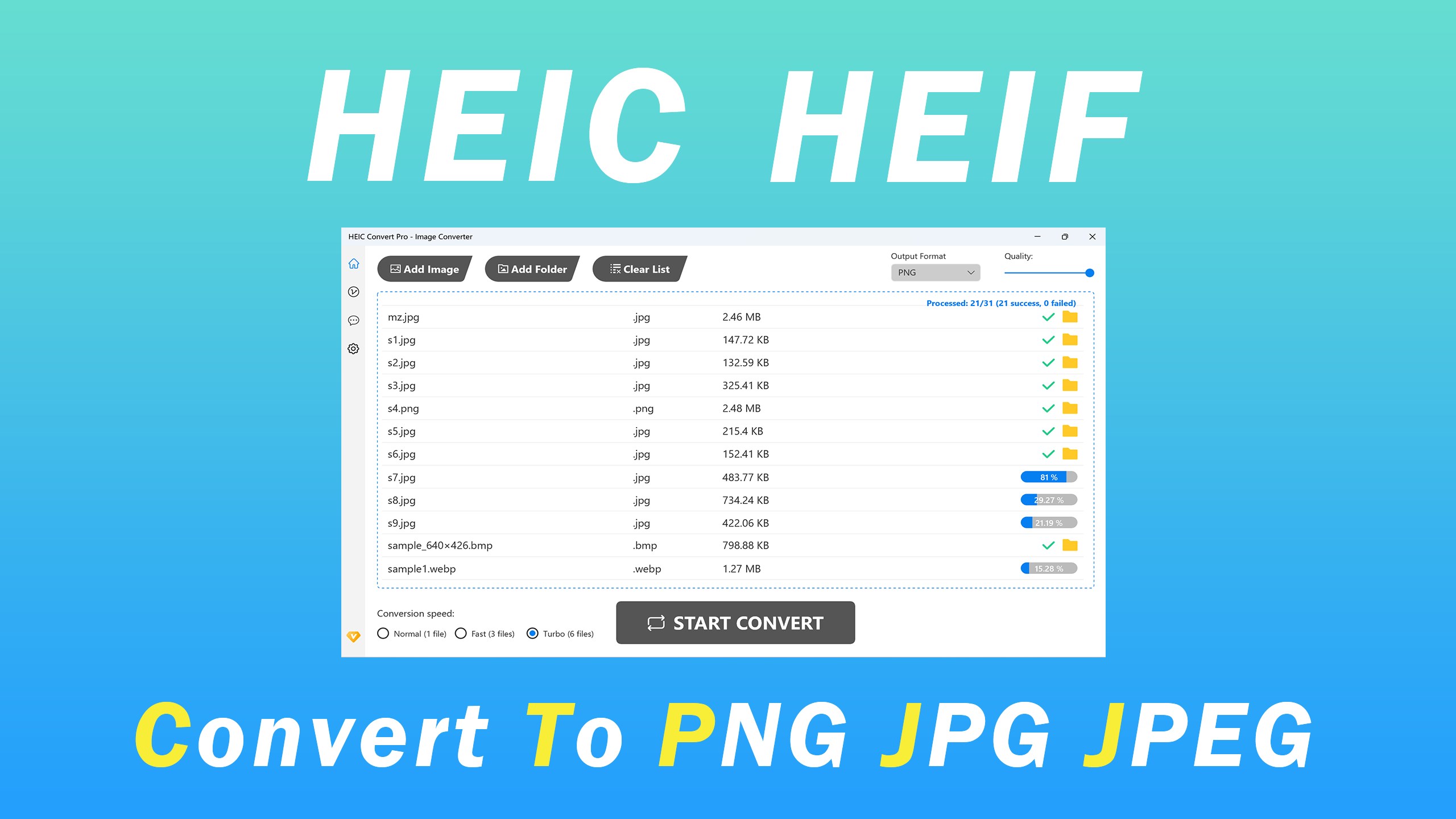 HEIC Convert Pro - Image Converter screenshot